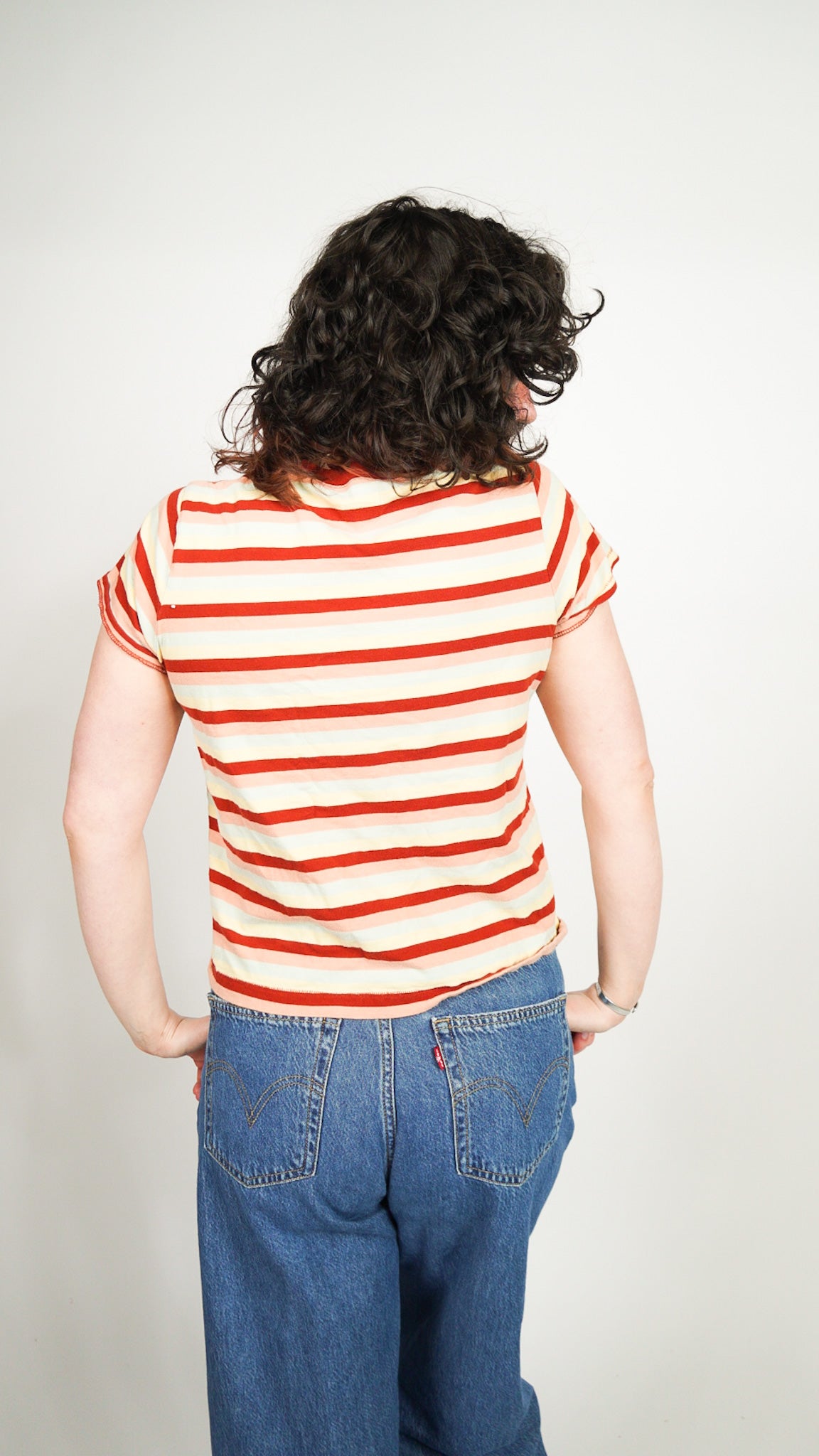 MEDIUM MADEWELL TEE with pocket flags logo design