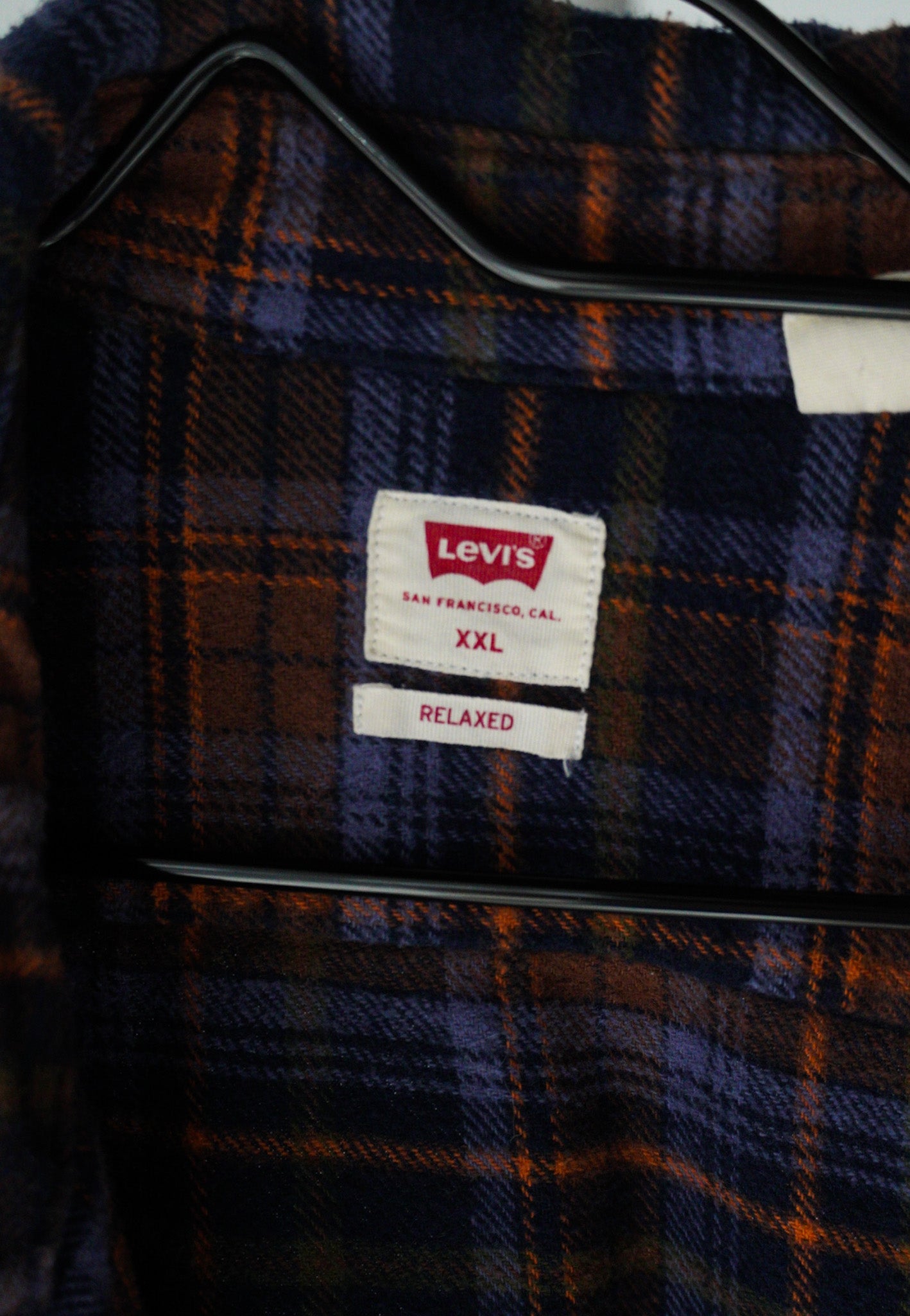 XXLARGE - LEVIS - DRUM LINE FLANNEL