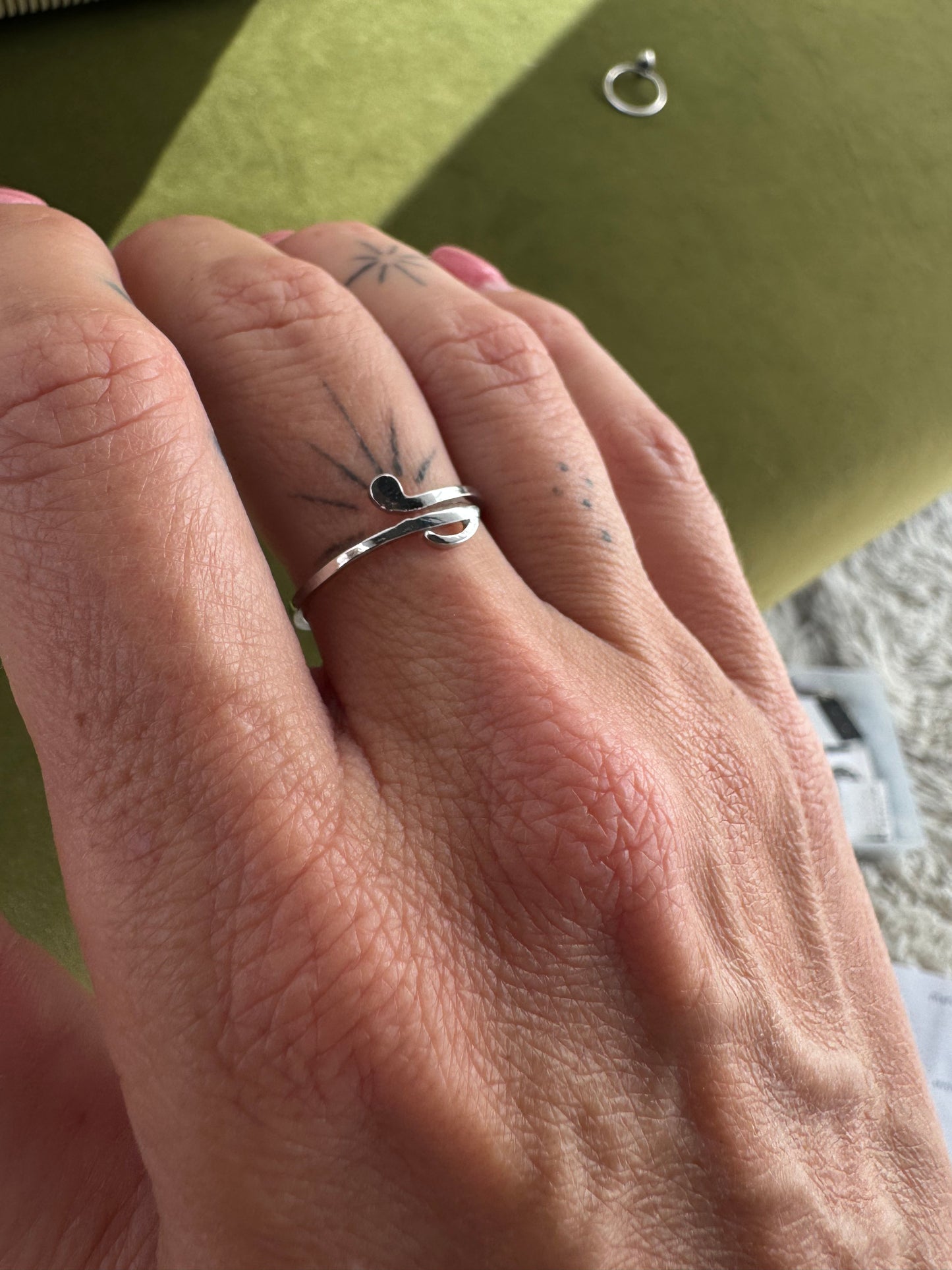 Music Note (Adjustable Size) Ring