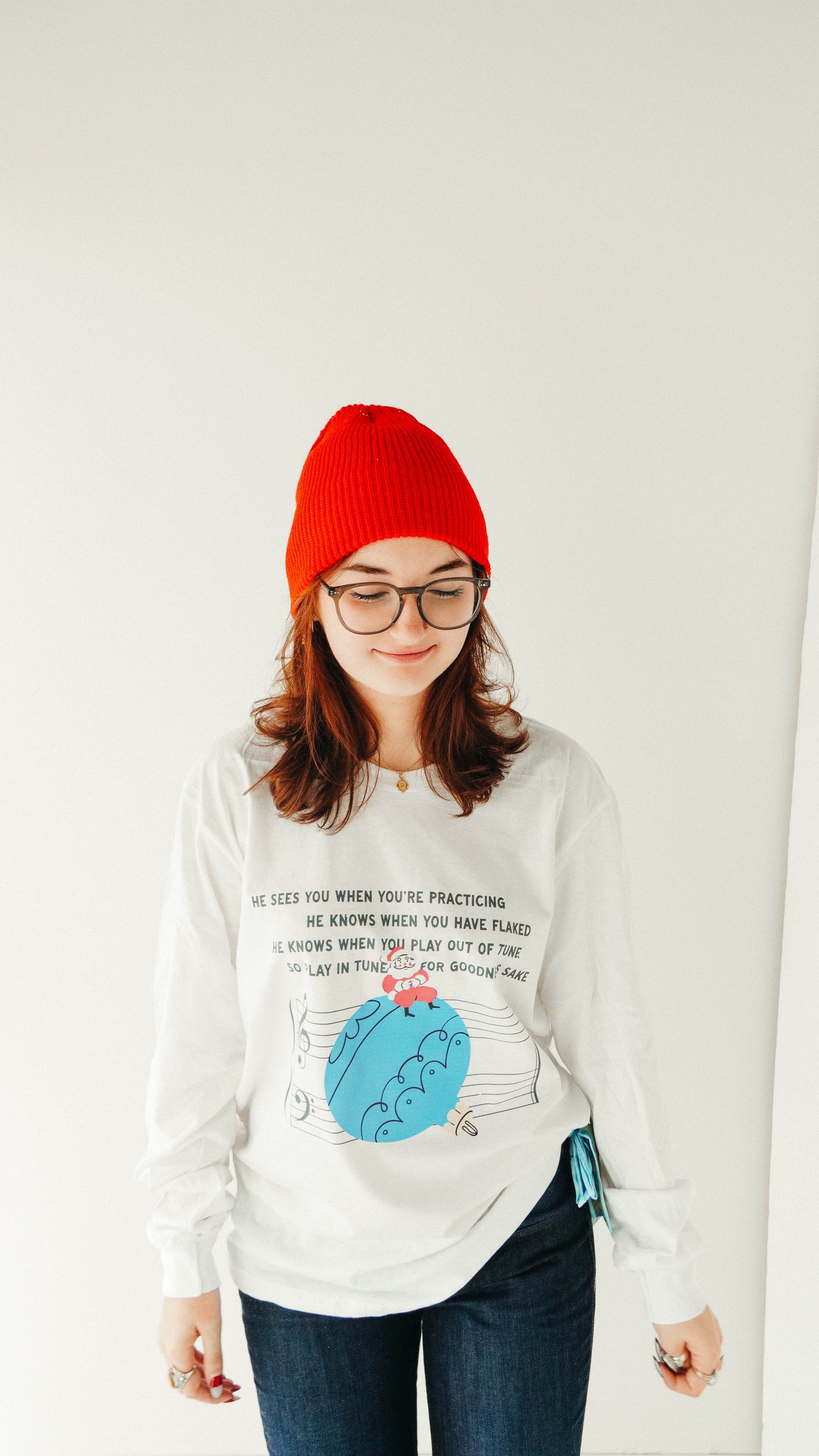 PLAY IN TUNE CHRISTMAS LONG SLEEVE TSHIRT