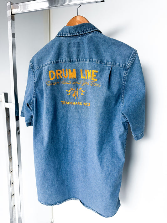 MEDIUM -  WRANGLER - DRUM LINE GOOD TIMES DENIM