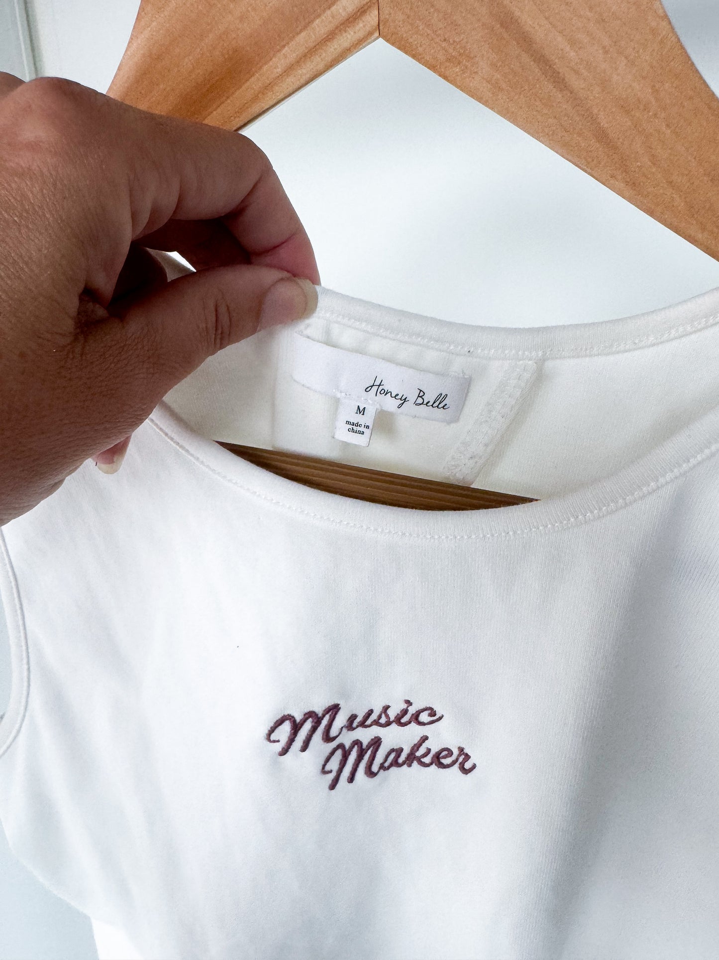 MEDIUM - HONEY BELLE - MUSIC MAKER CROP