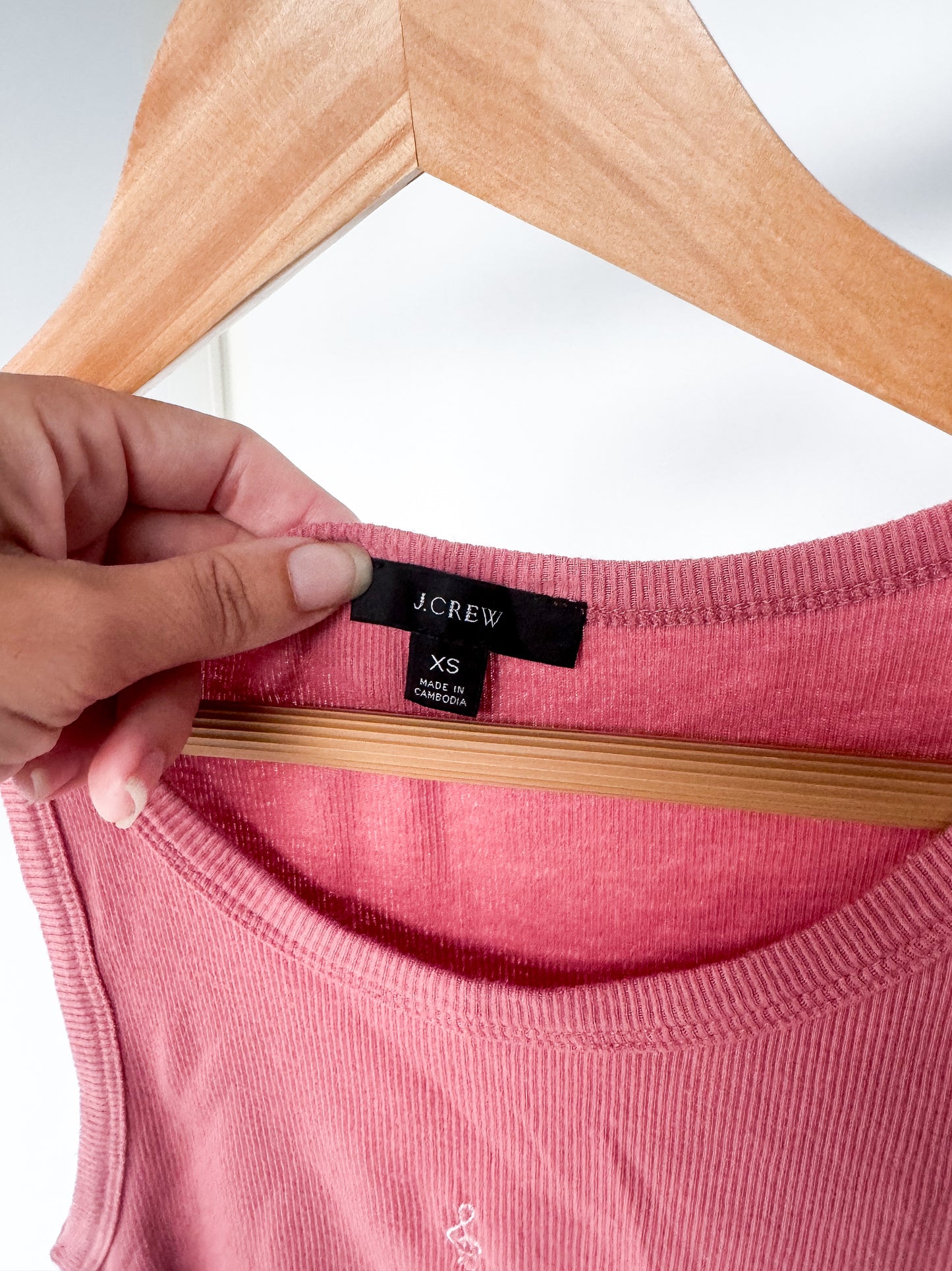 XSMALL - JCREW - Treble Clef Tank