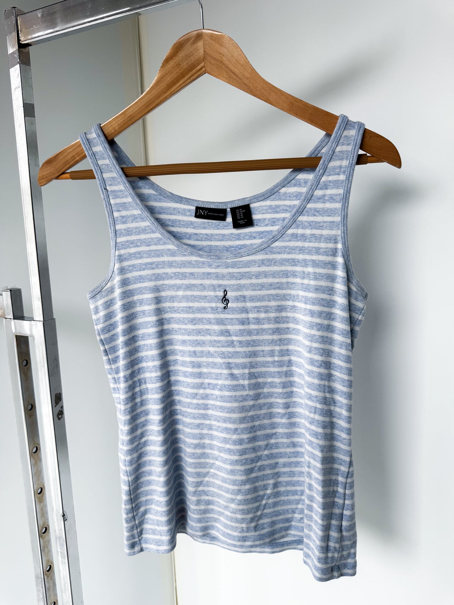 MEDIUM - JONES NEW YORK - Treble Clef Tank