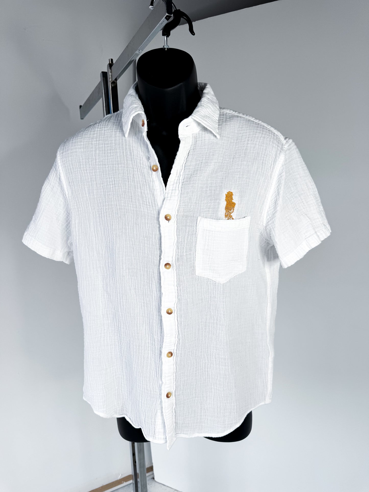 MENS MEDIUM - JCREW -  SKELETON SHAKO