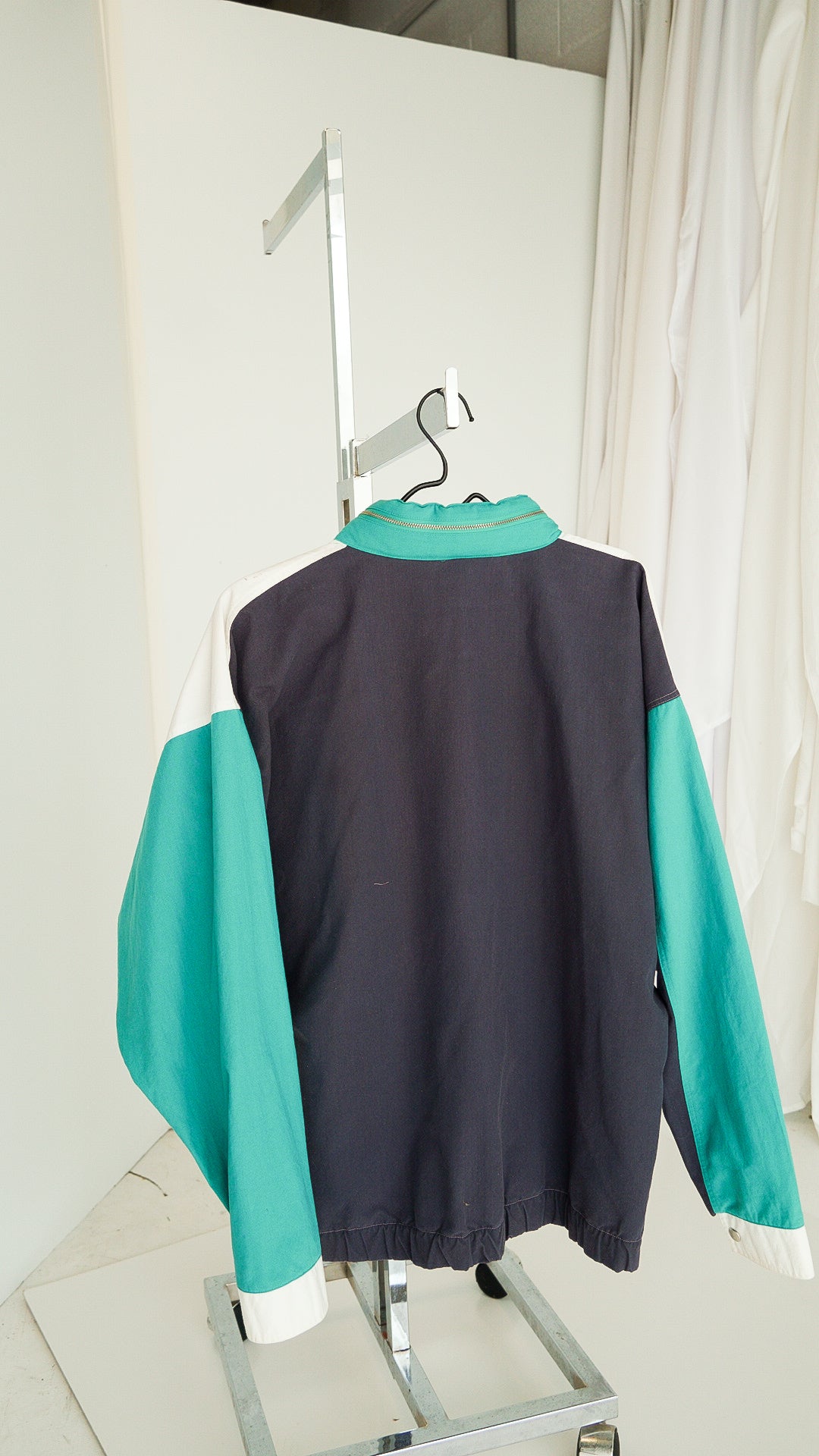 XLarge  - Vintage Jacket with Drum Stick Design - Unisex
