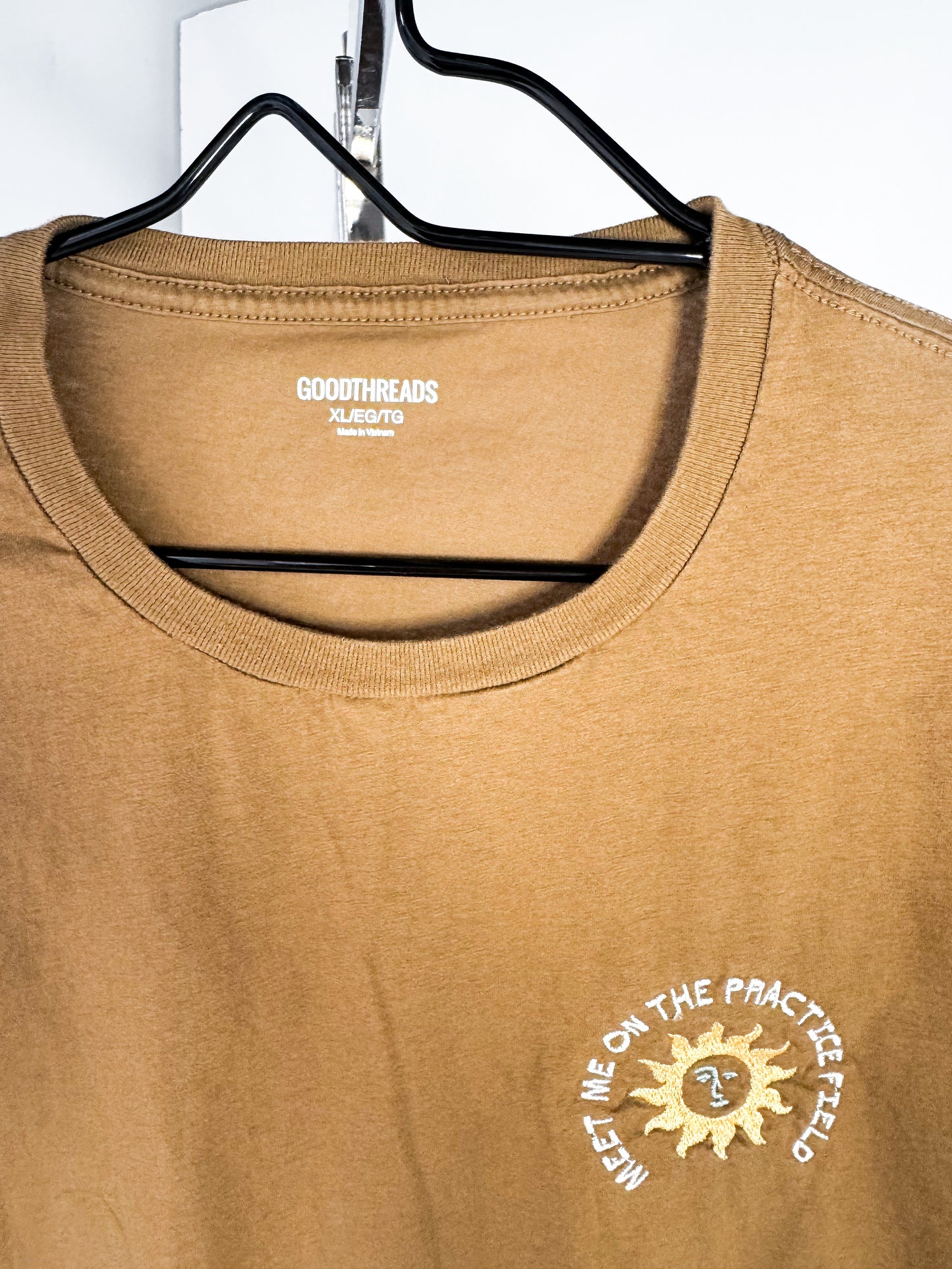 MENS XL - GOODTHREADS - PRACTICE FIELD DESIGN