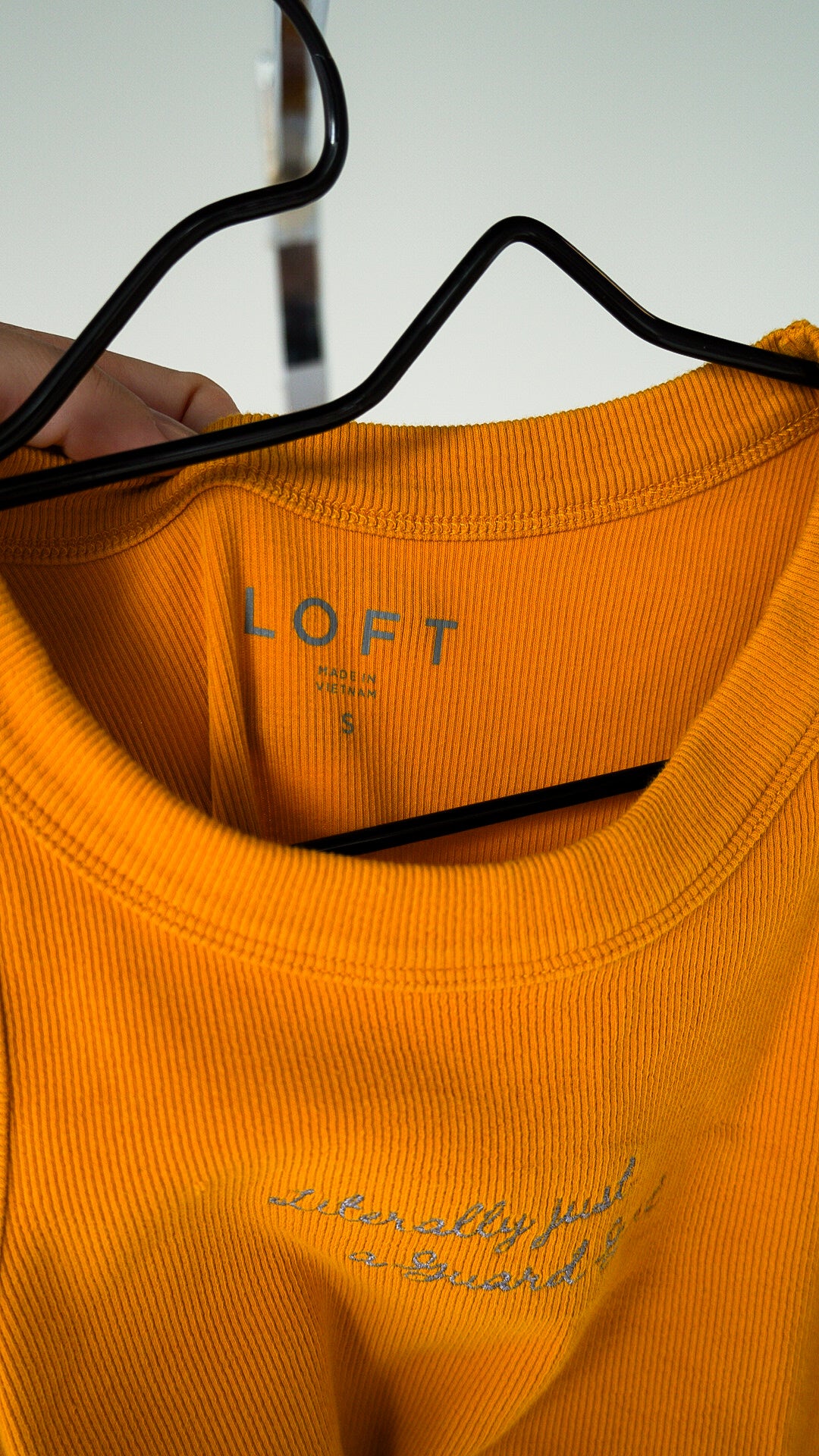 SMALL - LOFT - Literally Just a Guard Girl Tank