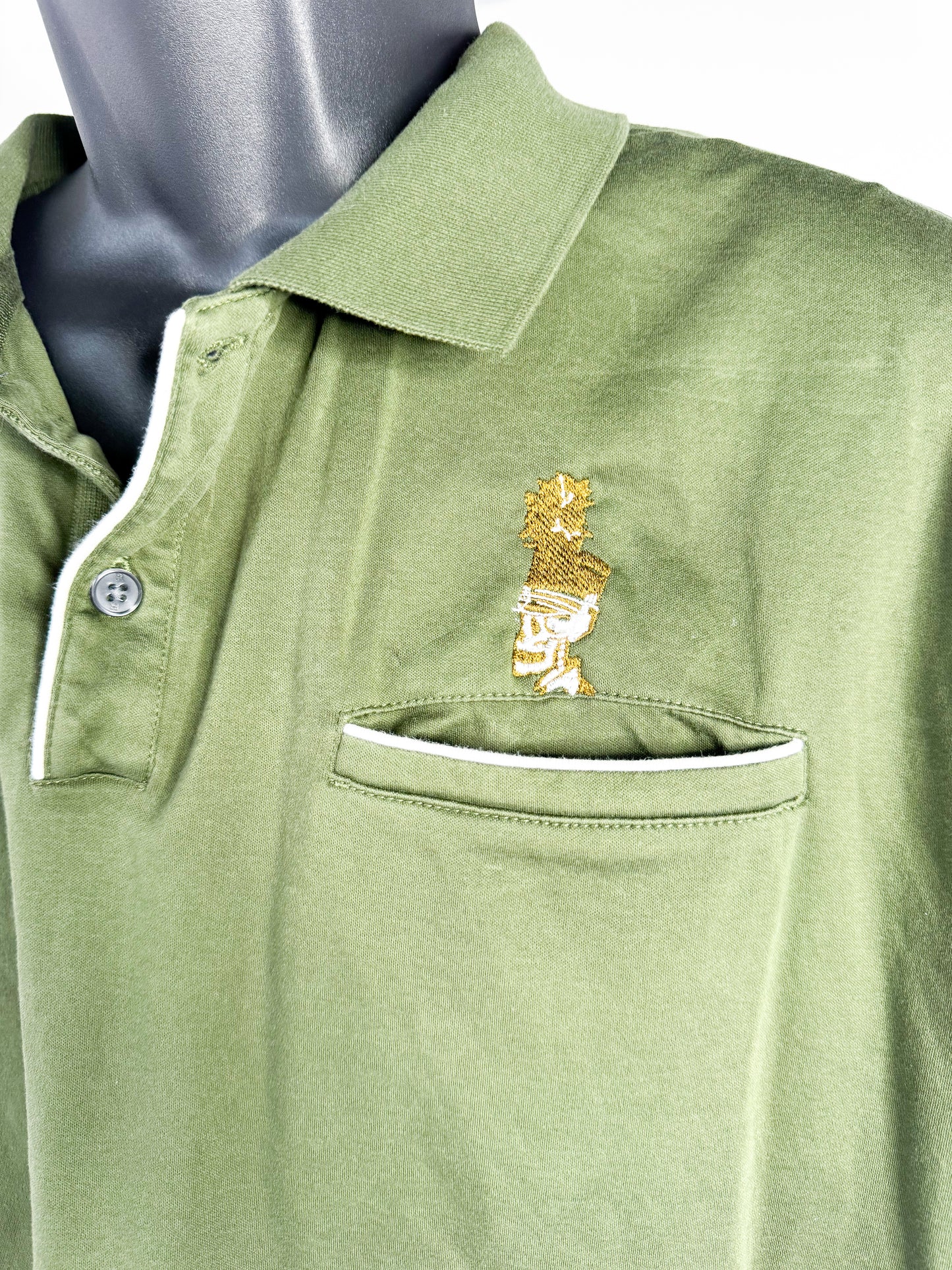 MENS XXL - BANANA REPUBLIC - SKELETON SHAKO POCKET DESIGN