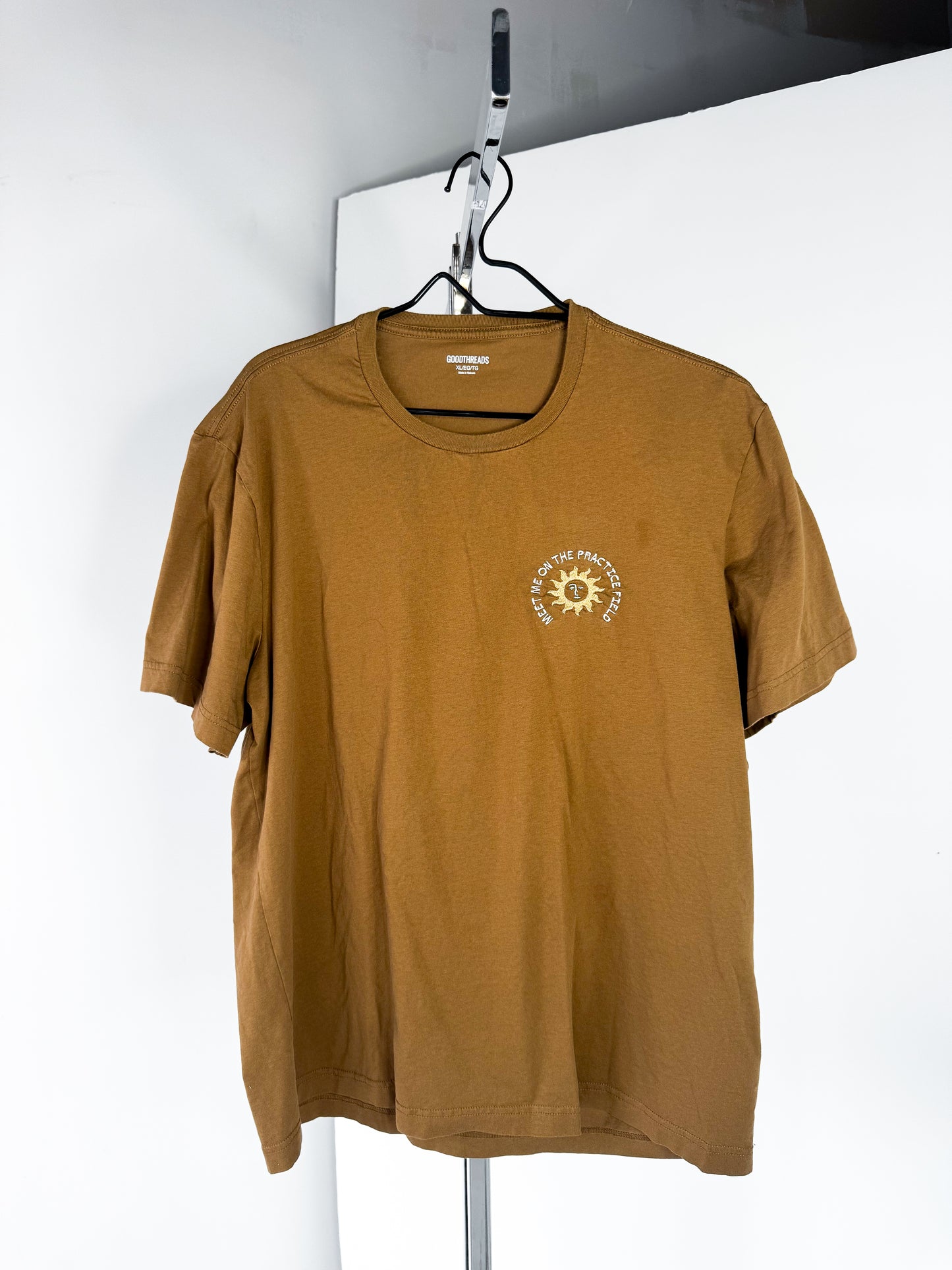 MENS XL - GOODTHREADS - PRACTICE FIELD DESIGN