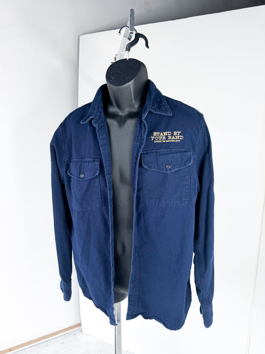 LARGE MENS- AMERICAN EAGLE - STAND BY YOUR BAND FLANNEL