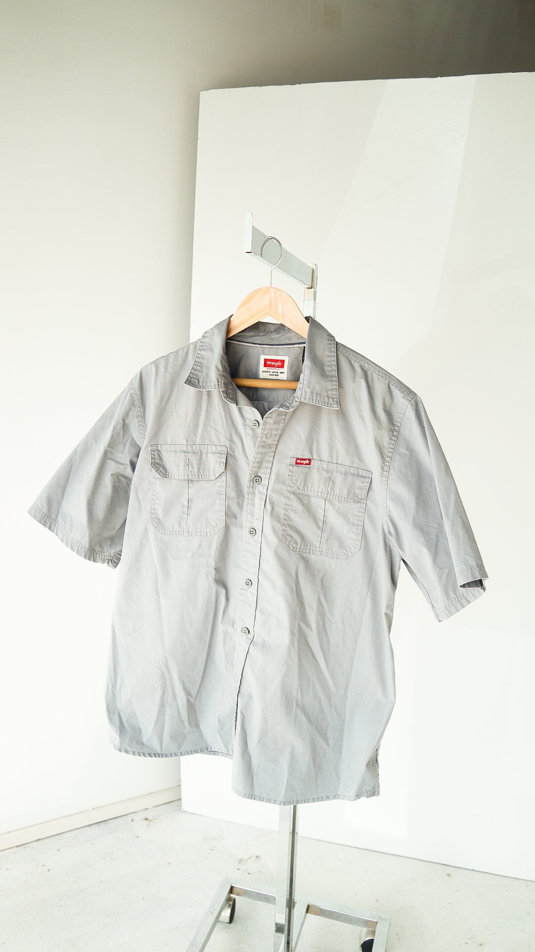 LARGE - WRANGLER - DRUM LINE WORK SHIRT