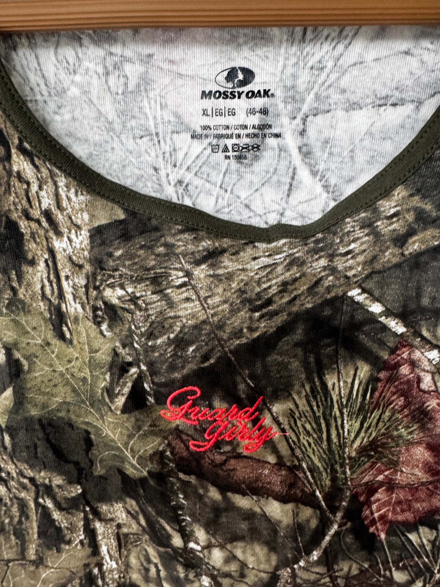 XLARGE - MOSSY OAK - GUARD GIRLY DESIGN