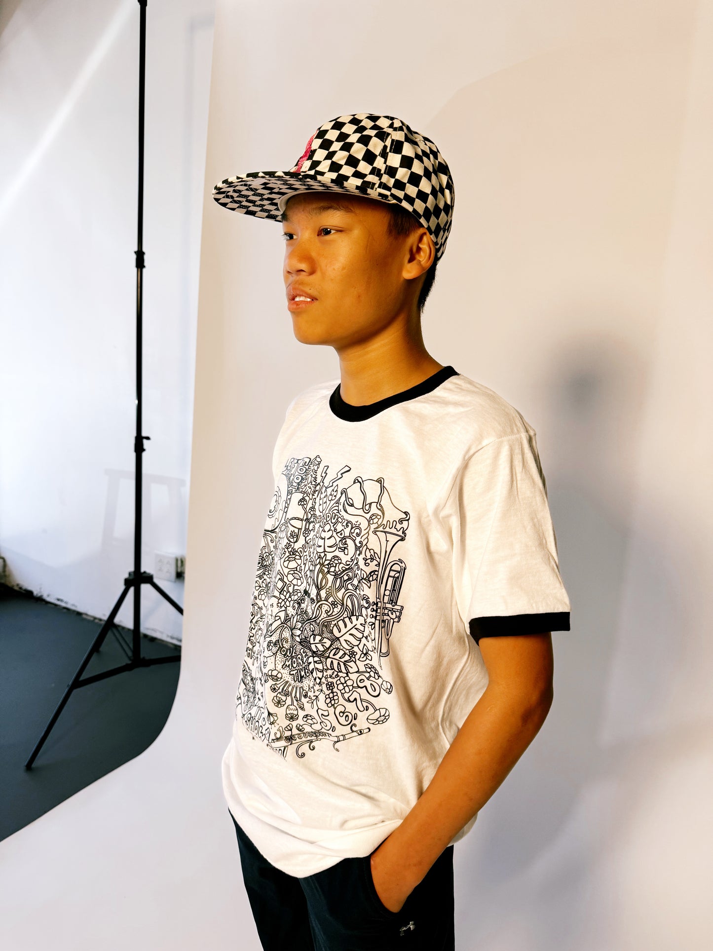 RETRO DOODLE MARCHING BAND TSHIRT