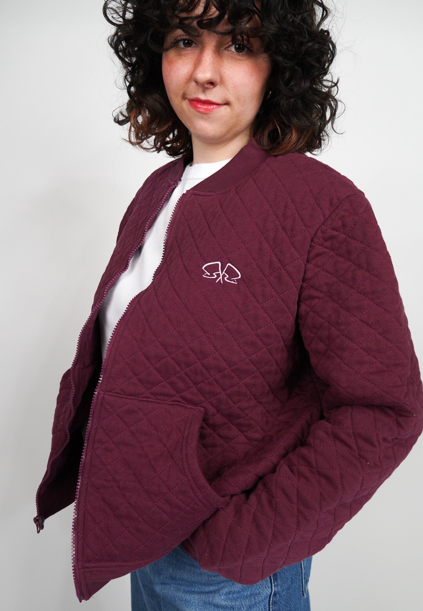 XLARGE Quilted Jacket with "Apres Spin" design