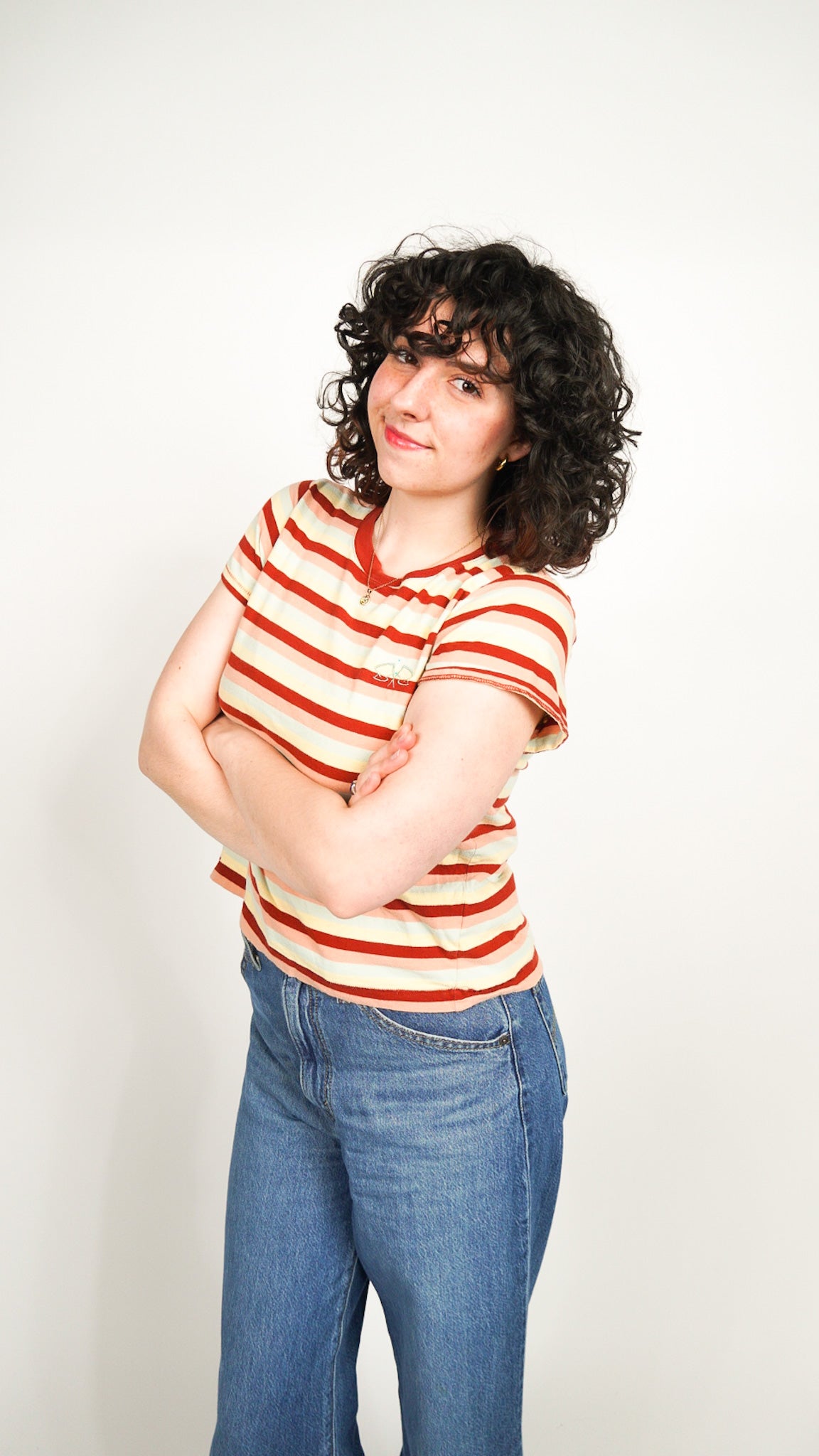MEDIUM MADEWELL TEE with pocket flags logo design