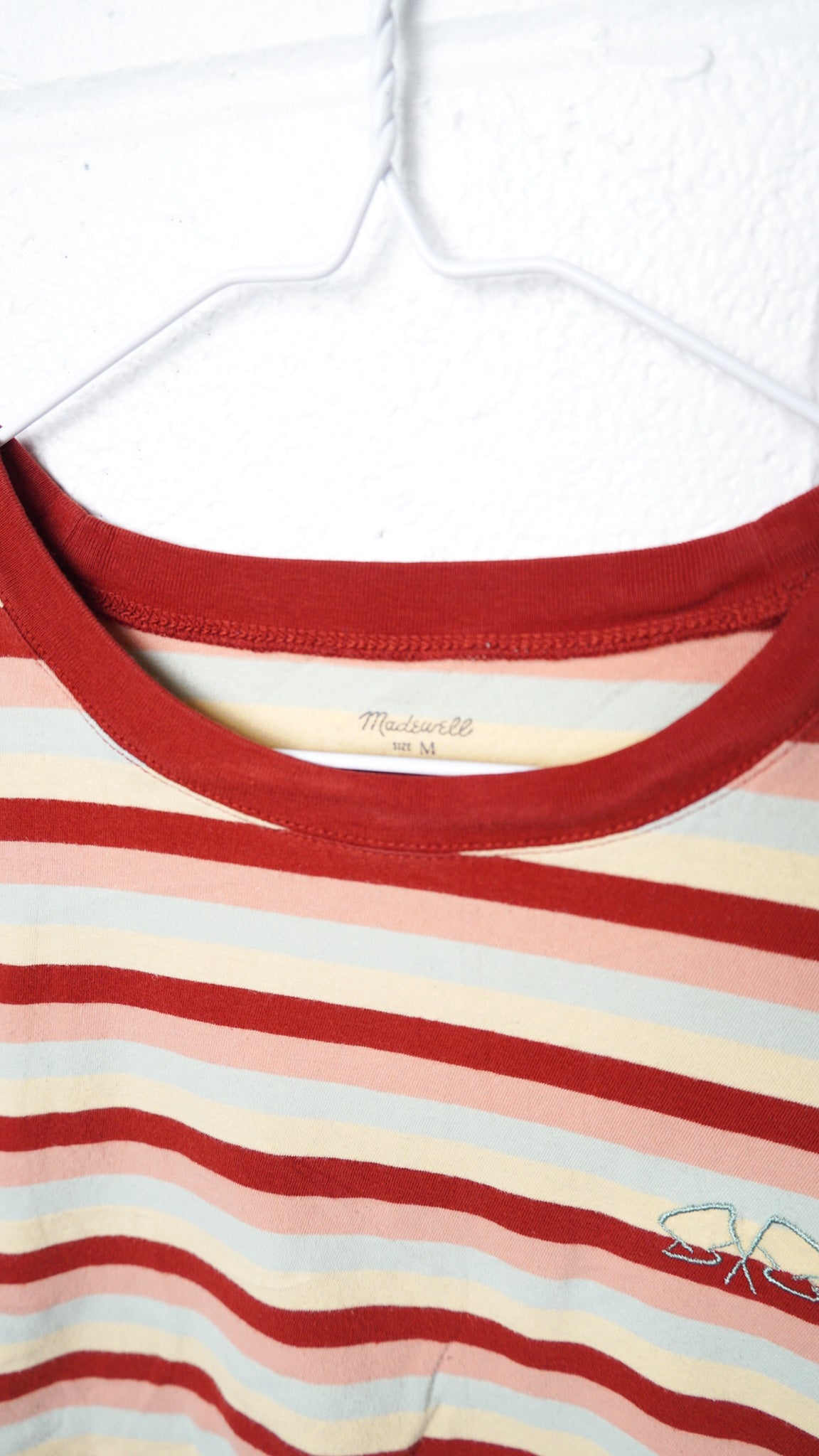 MEDIUM MADEWELL TEE with pocket flags logo design