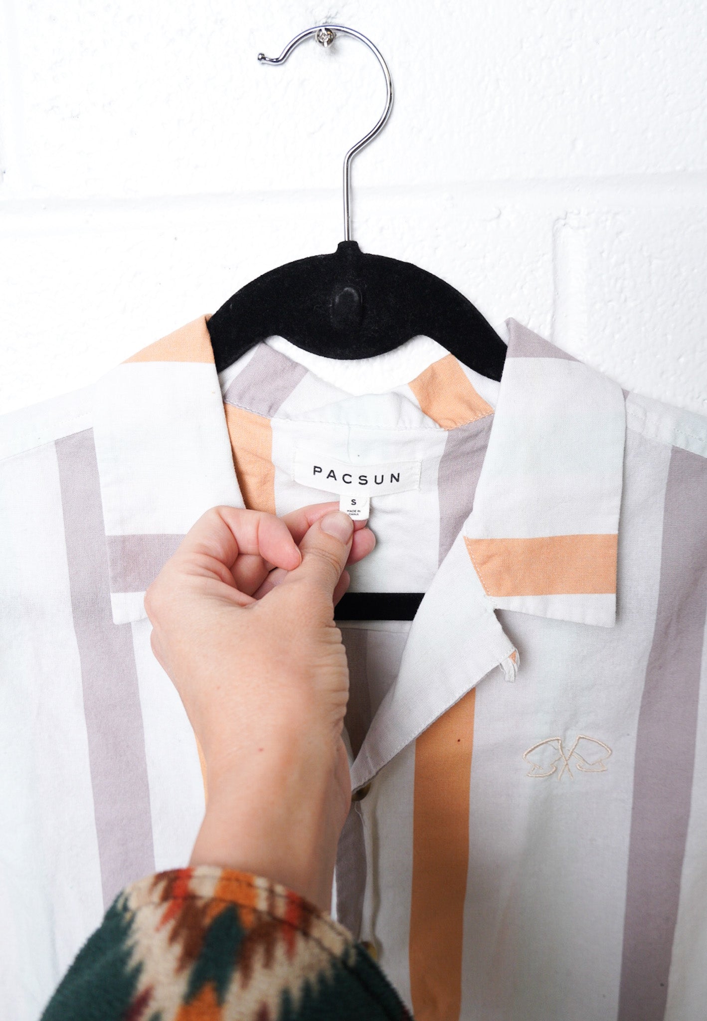 SMALL -PAC SUN-  flags logo pocket design