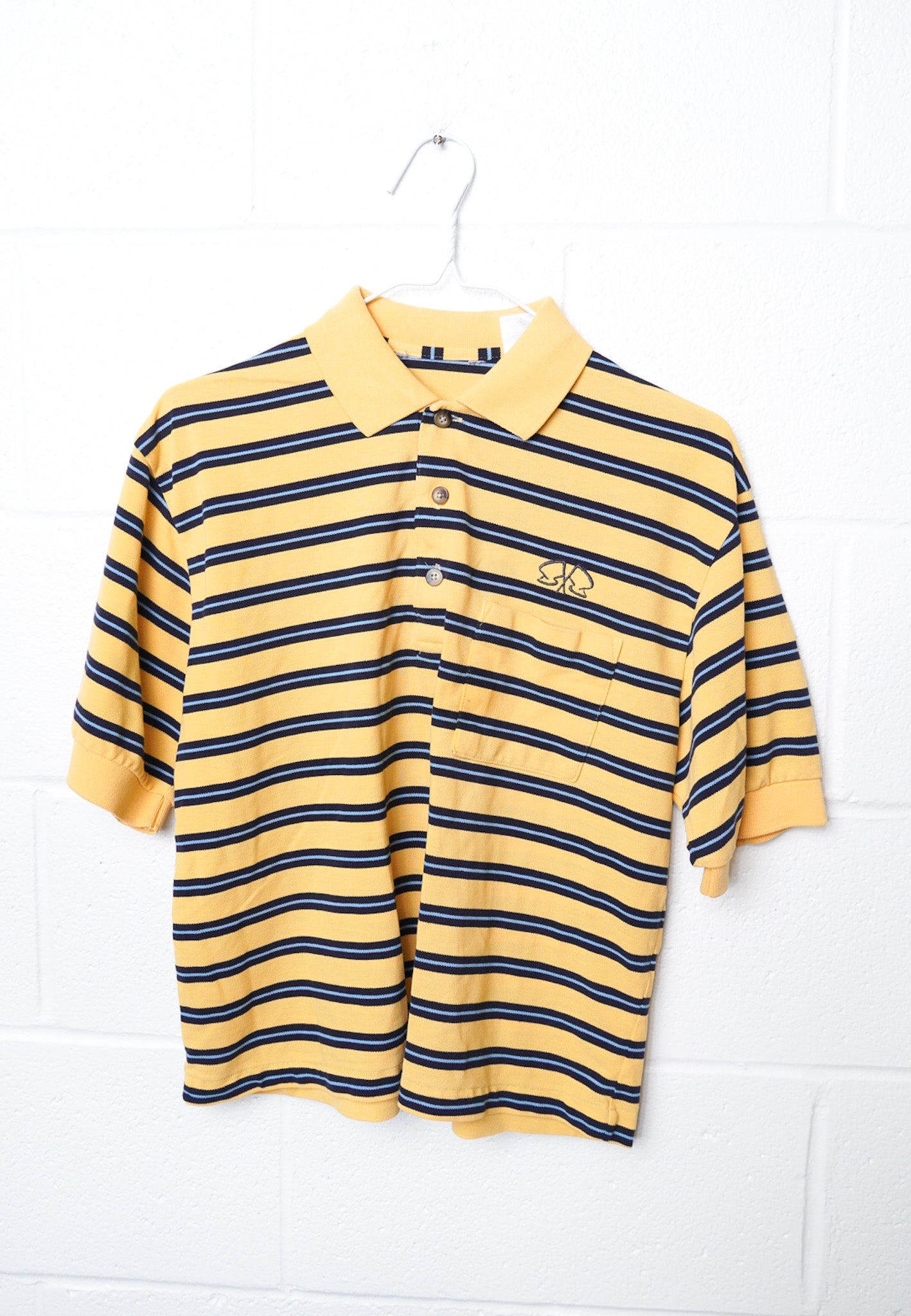 MEDIUM Polo with Flag Logo design