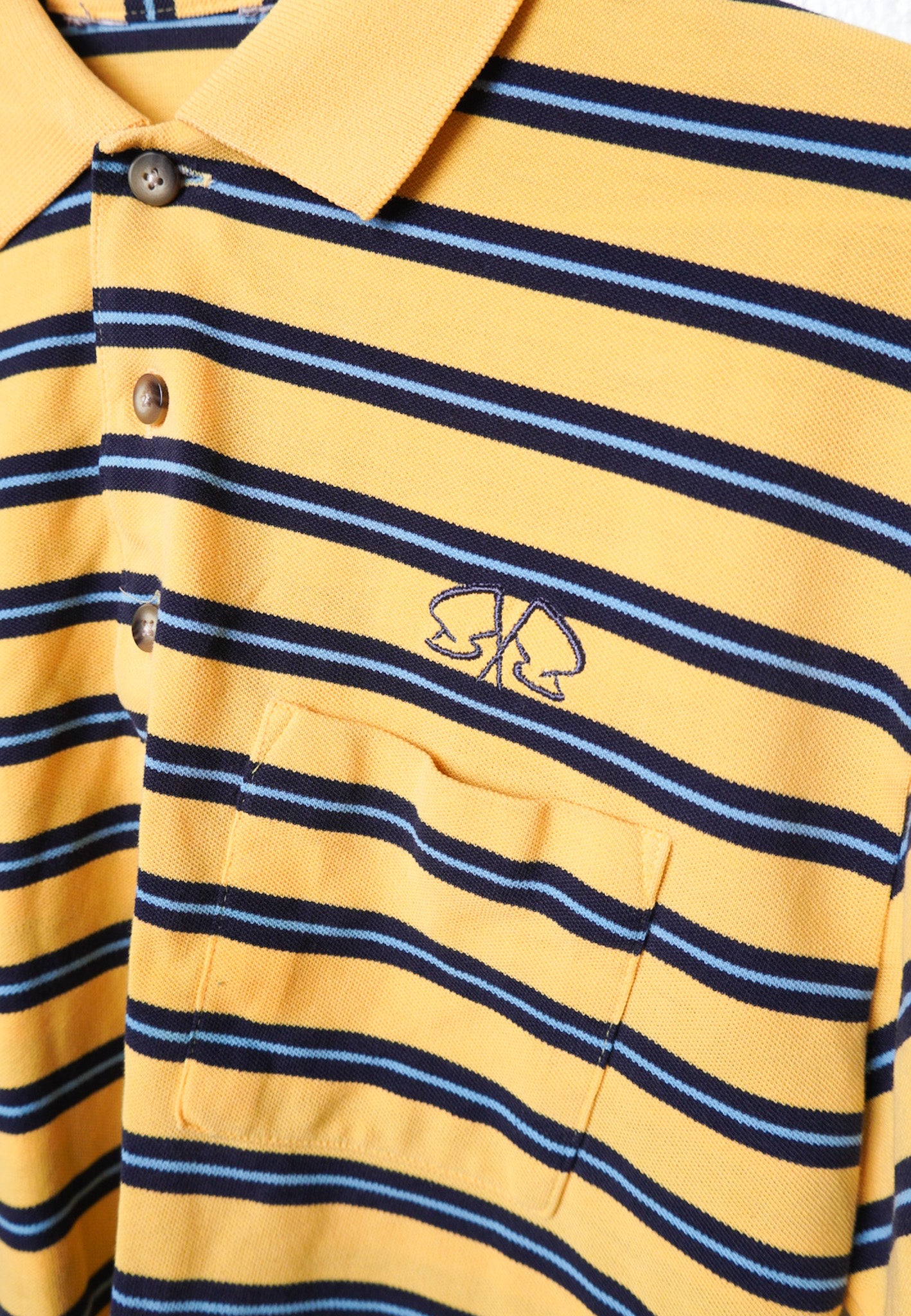 MEDIUM Polo with Flag Logo design