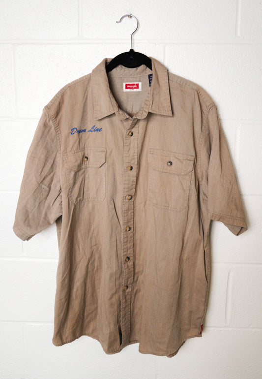 LARGE - WRANGLER - DRUM LINE WORK SHIRT