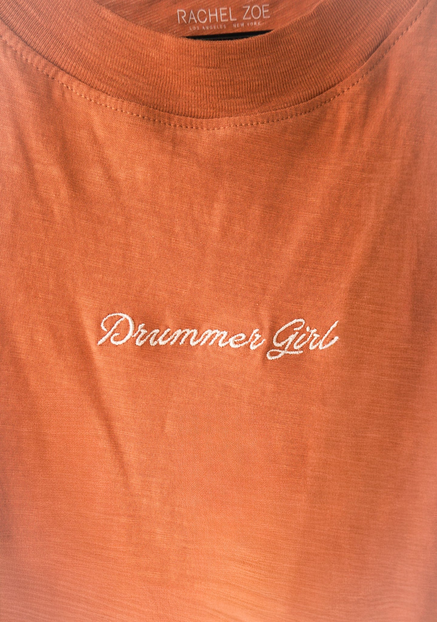 LARGE - RACHEL ZOE - DRUMMER GIRL TANK