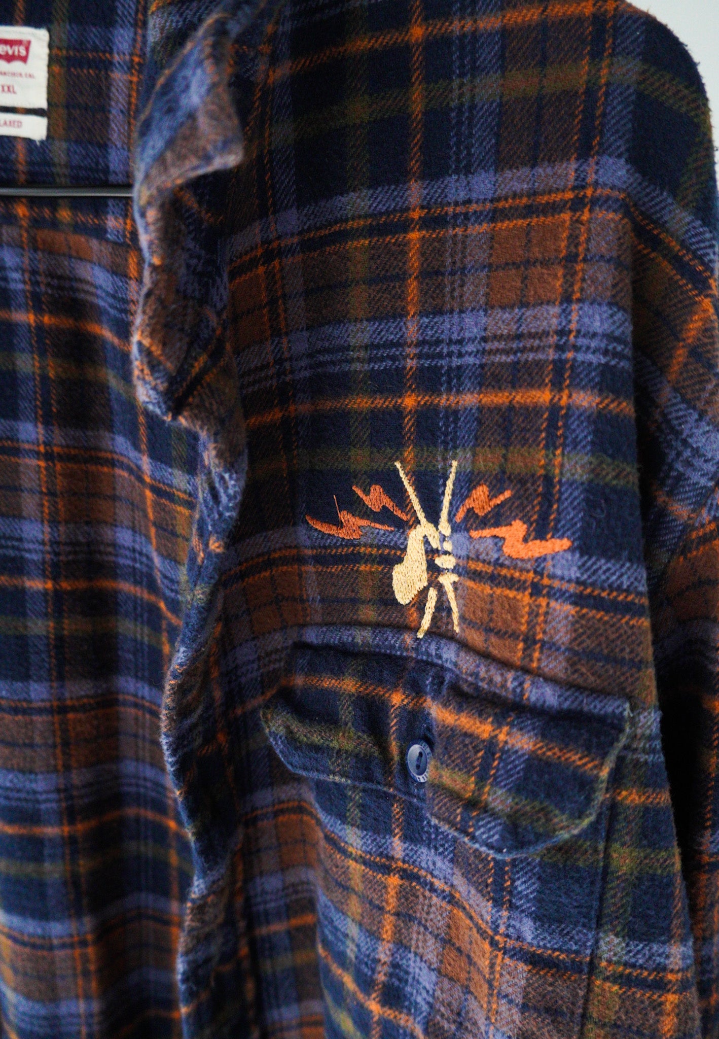 XXLARGE - LEVIS - DRUM LINE FLANNEL