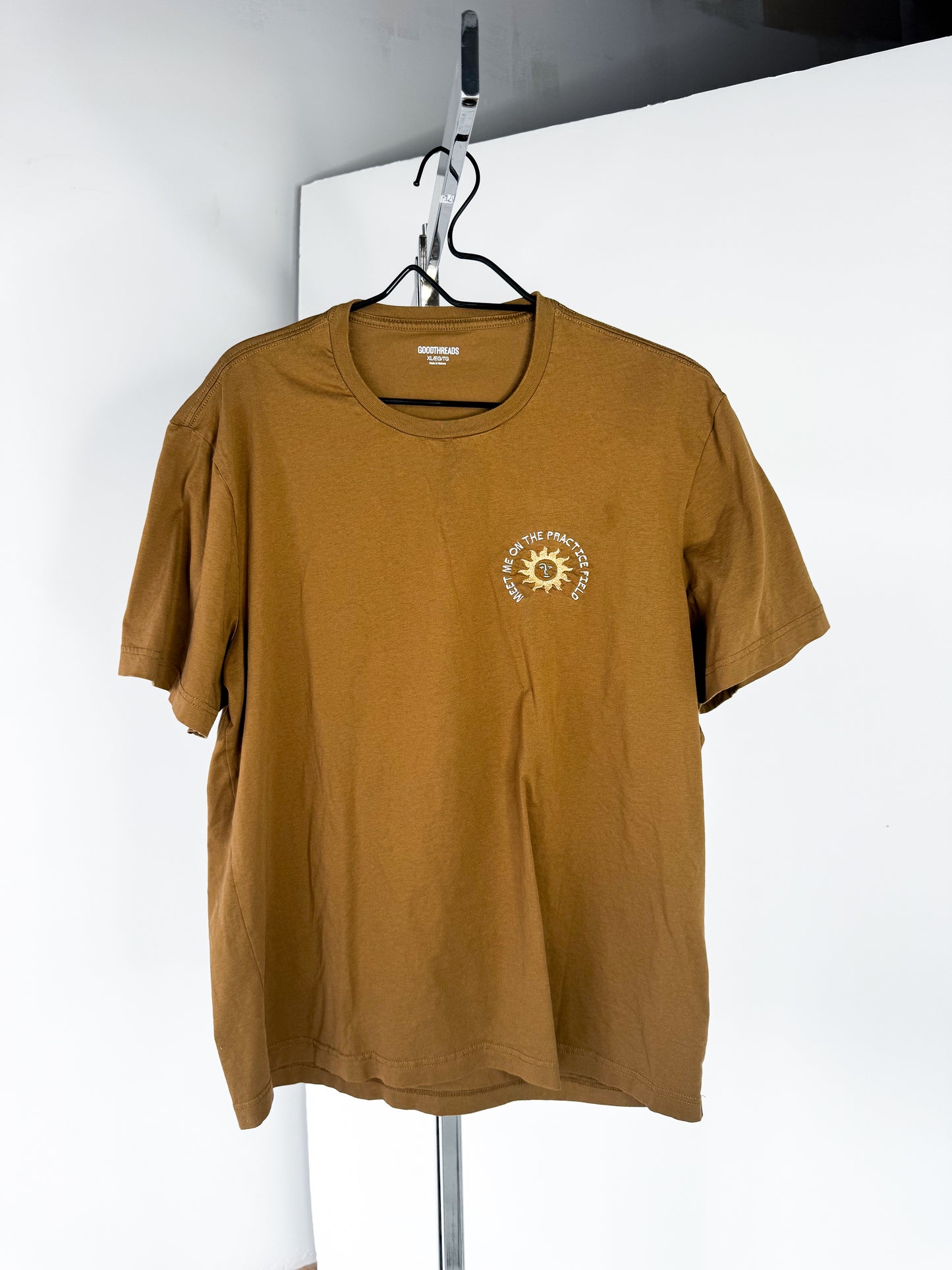 MENS XL - GOODTHREADS - PRACTICE FIELD DESIGN