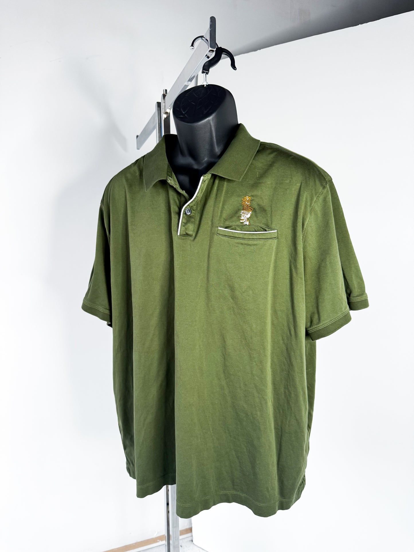 MENS XXL - BANANA REPUBLIC - SKELETON SHAKO POCKET DESIGN