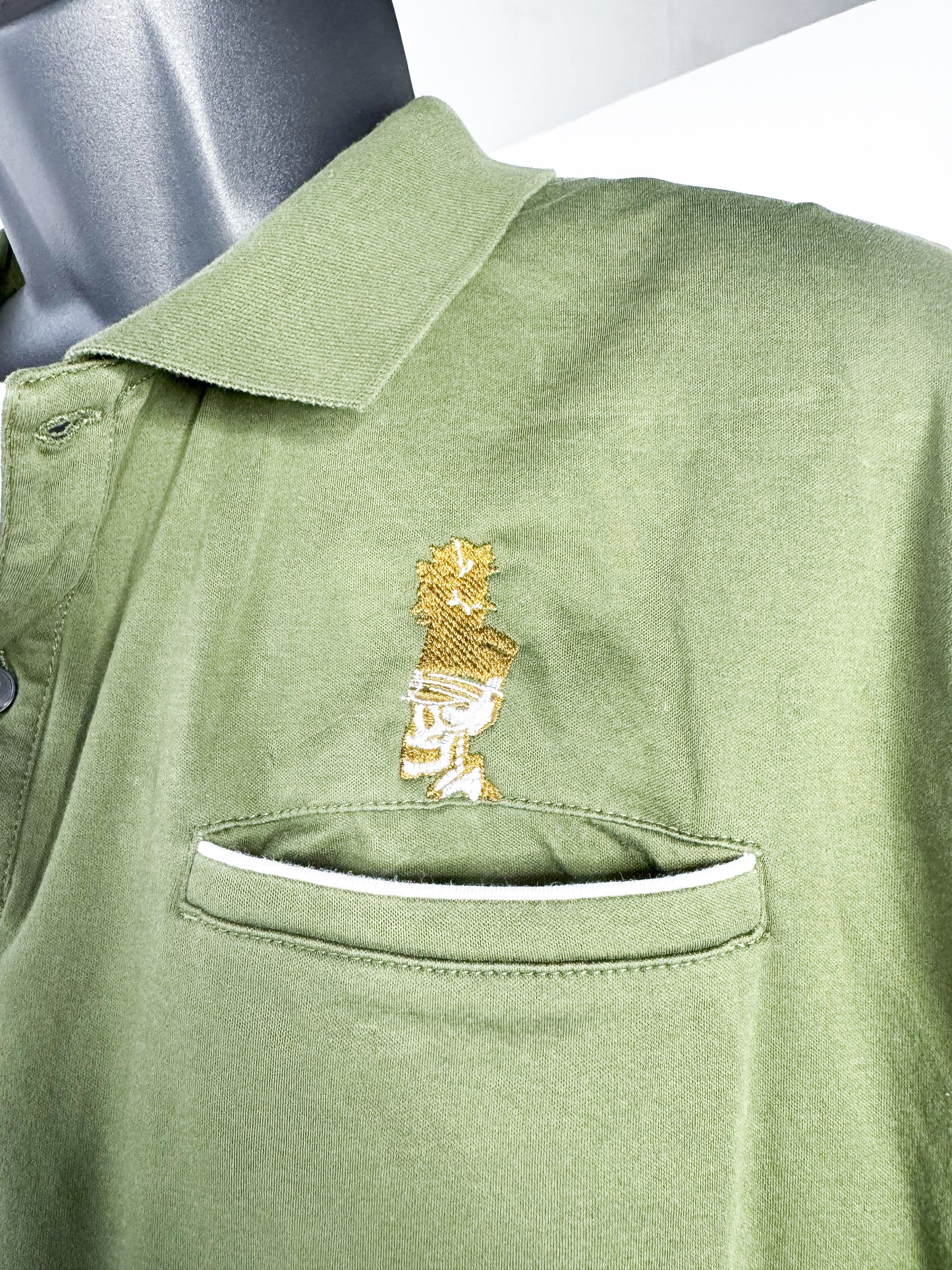 MENS XXL - BANANA REPUBLIC - SKELETON SHAKO POCKET DESIGN