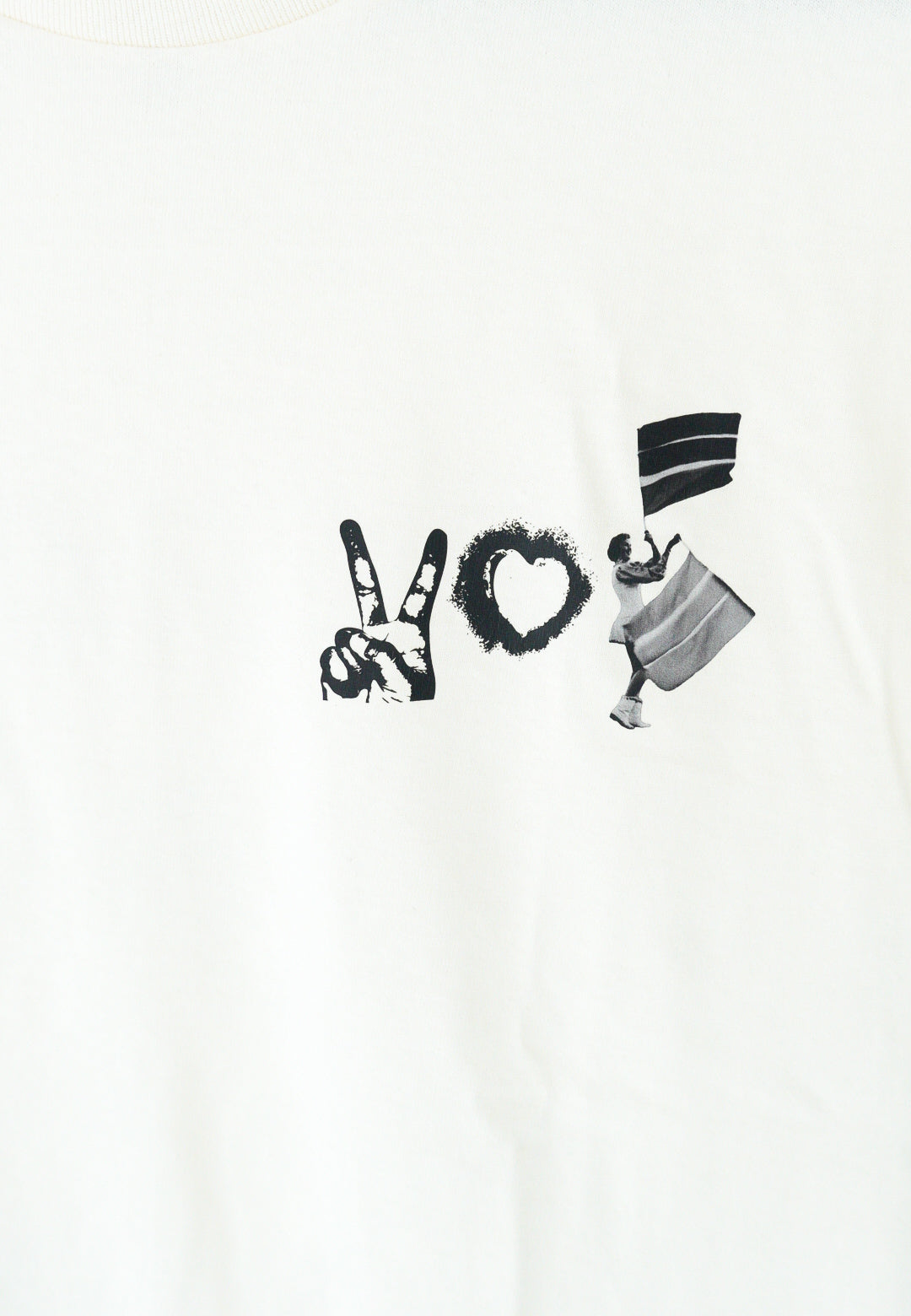 Throw Flags Not Hands Tee