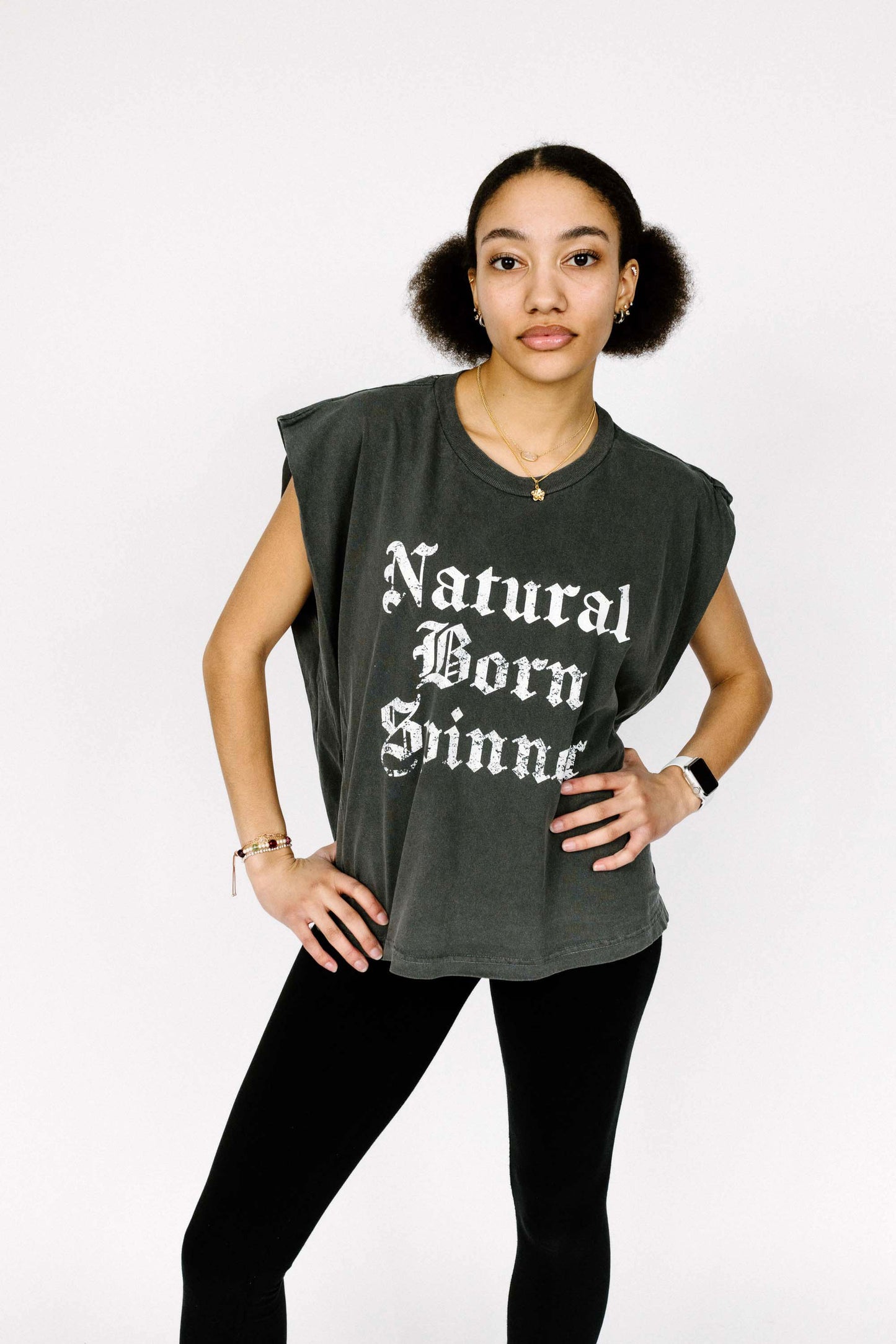 NATURAL BORN SPINNER MUSCLE TANK
