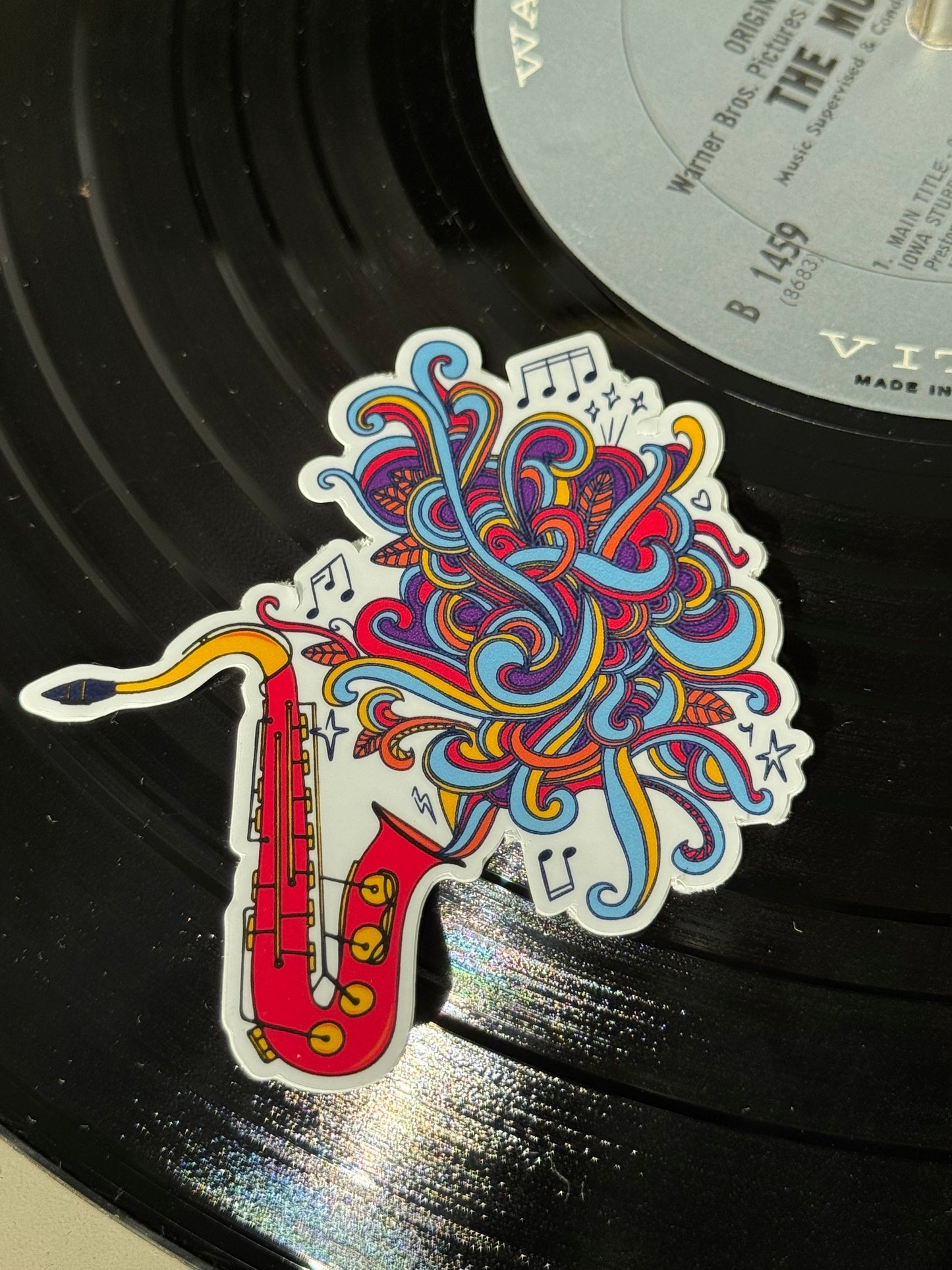 SAXOPHONE STICKER