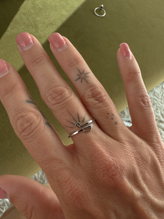 Music Note (Adjustable Size) Ring