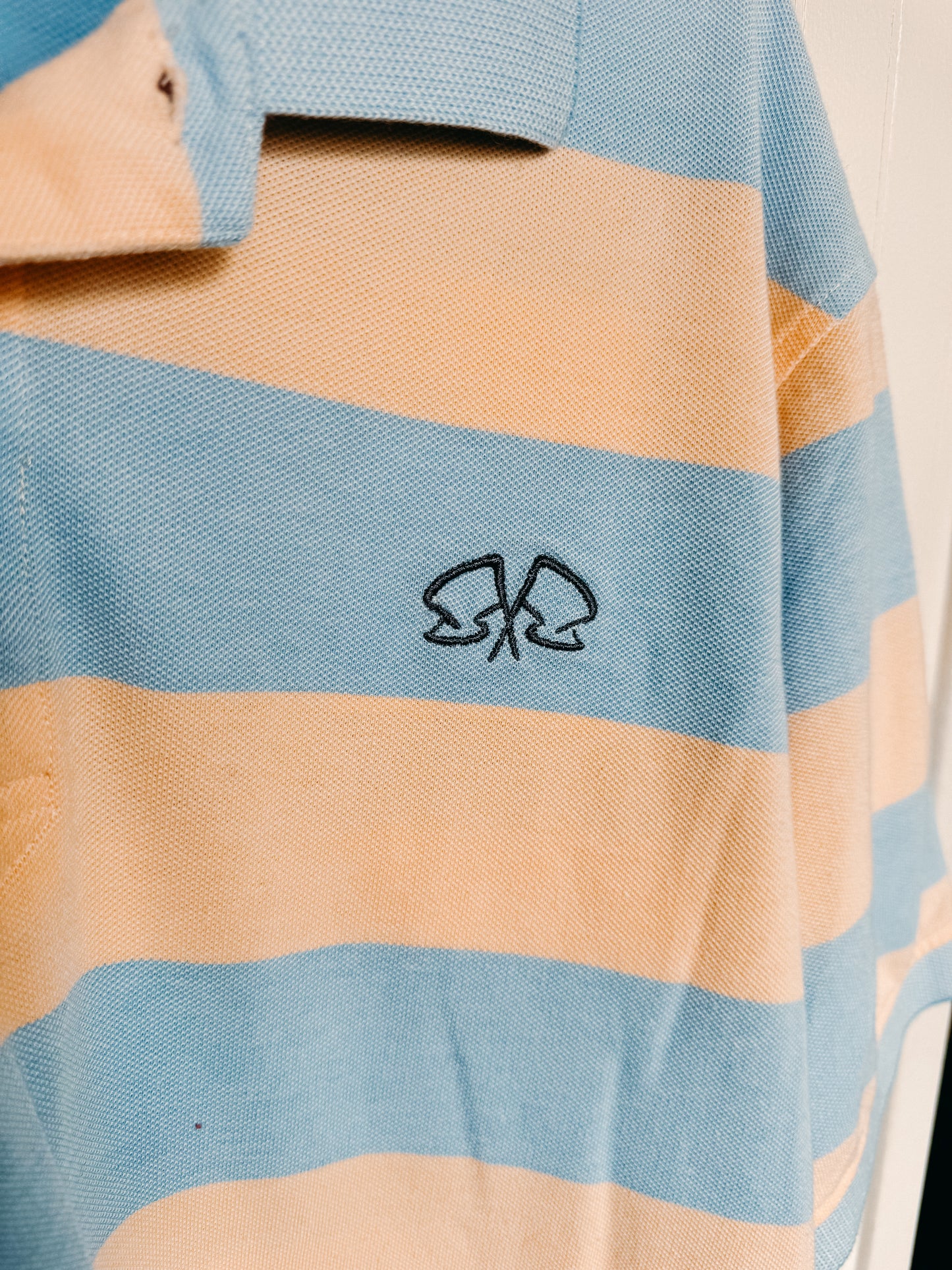 LARGE -SIEGFRIED AND COMPANY-  Polo with Flag Logo design