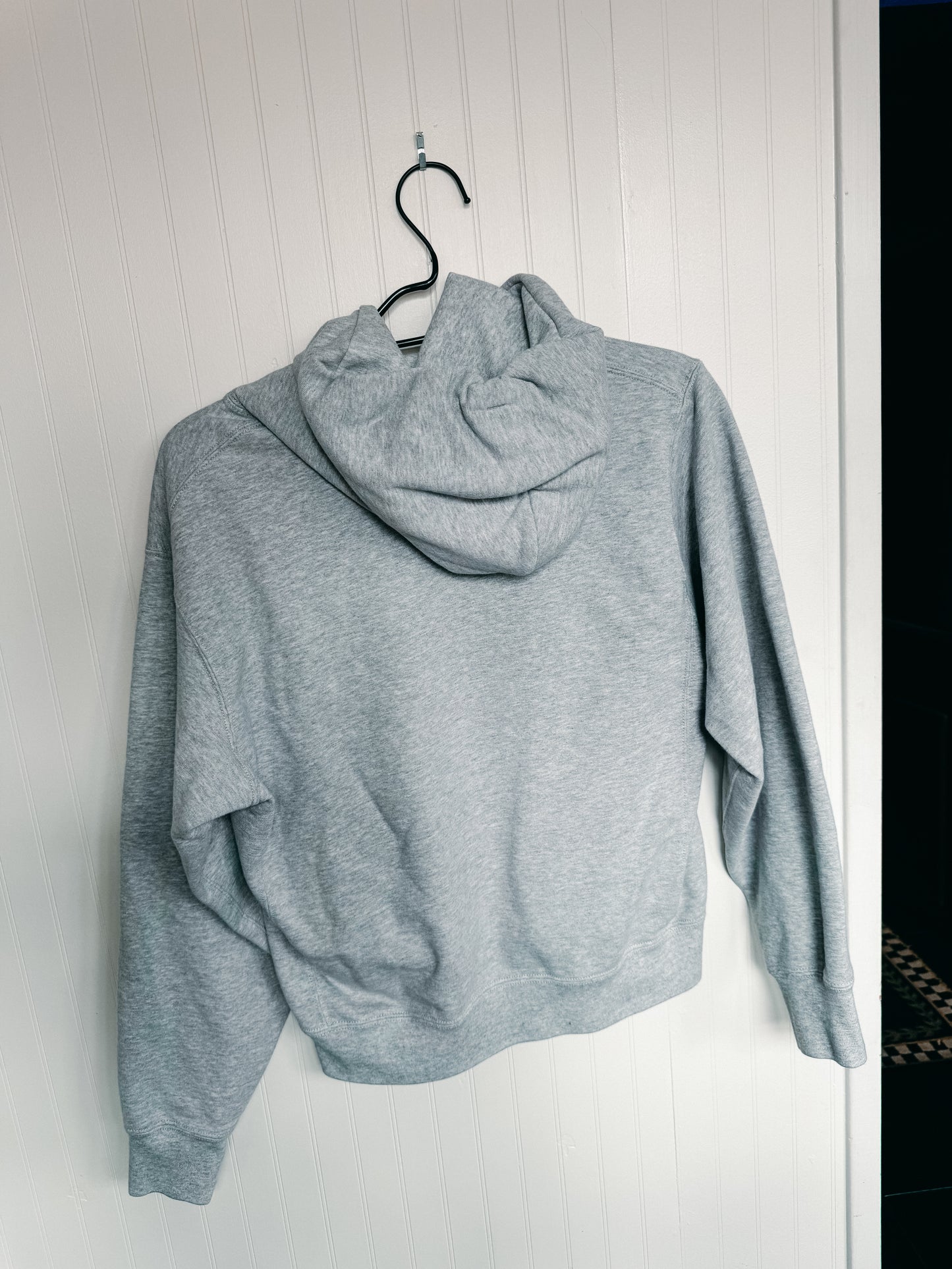 X-SMALL -UNIQLO- Grey "Just Keep Spinning" Hoodie