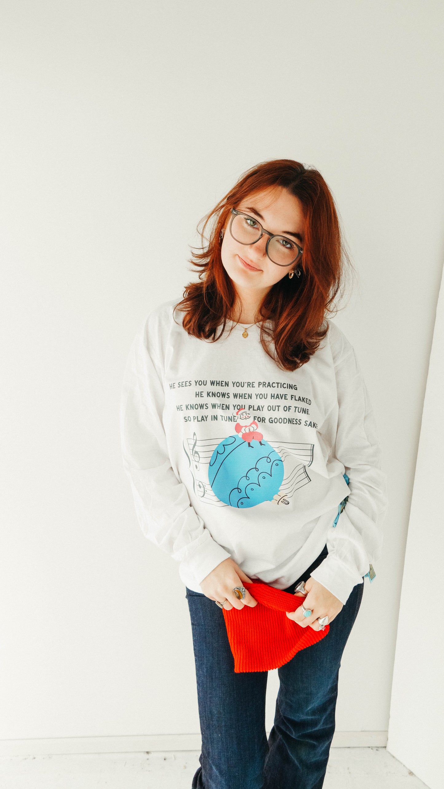 PLAY IN TUNE CHRISTMAS LONG SLEEVE TSHIRT