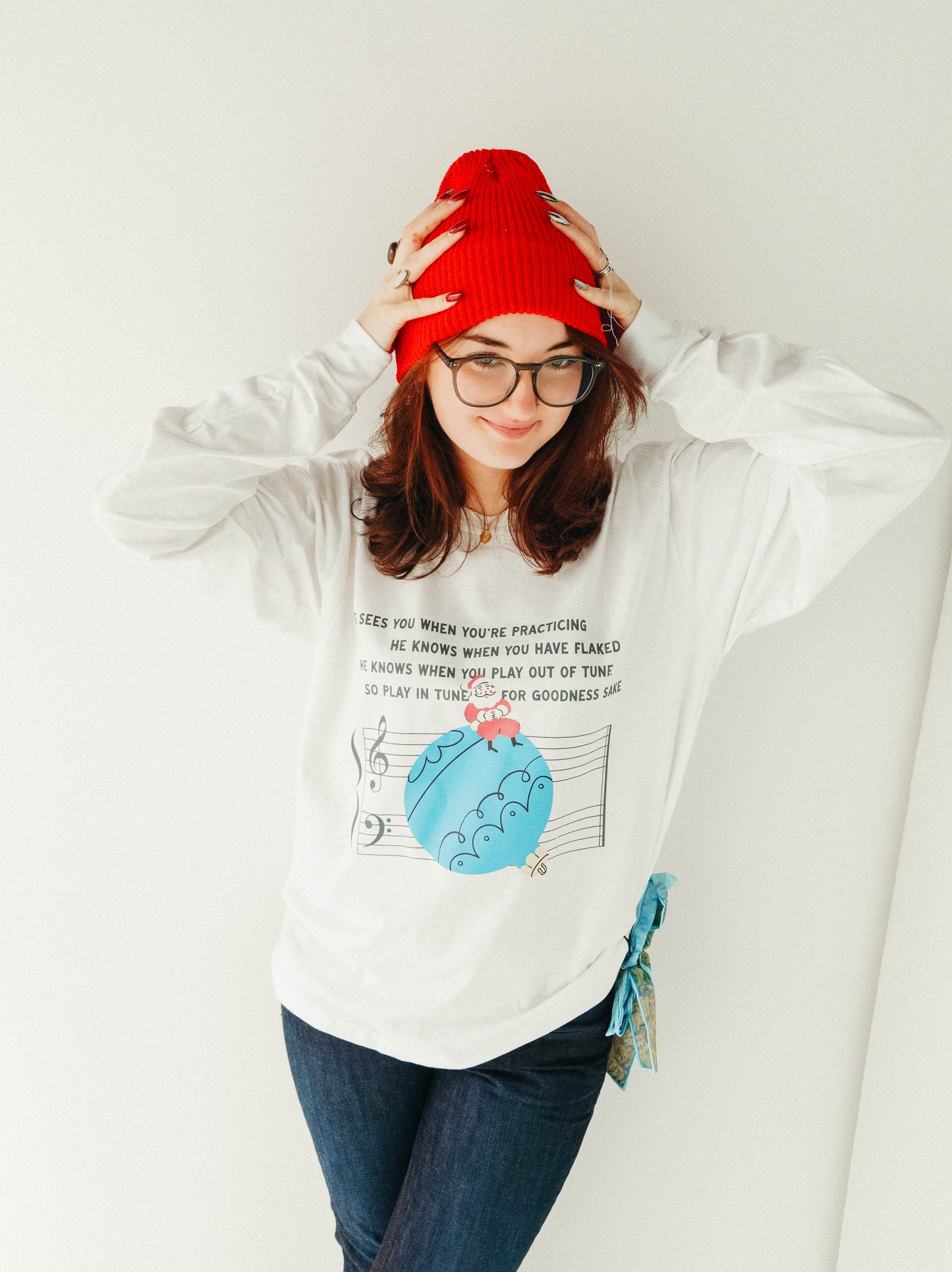 PLAY IN TUNE CHRISTMAS LONG SLEEVE TSHIRT