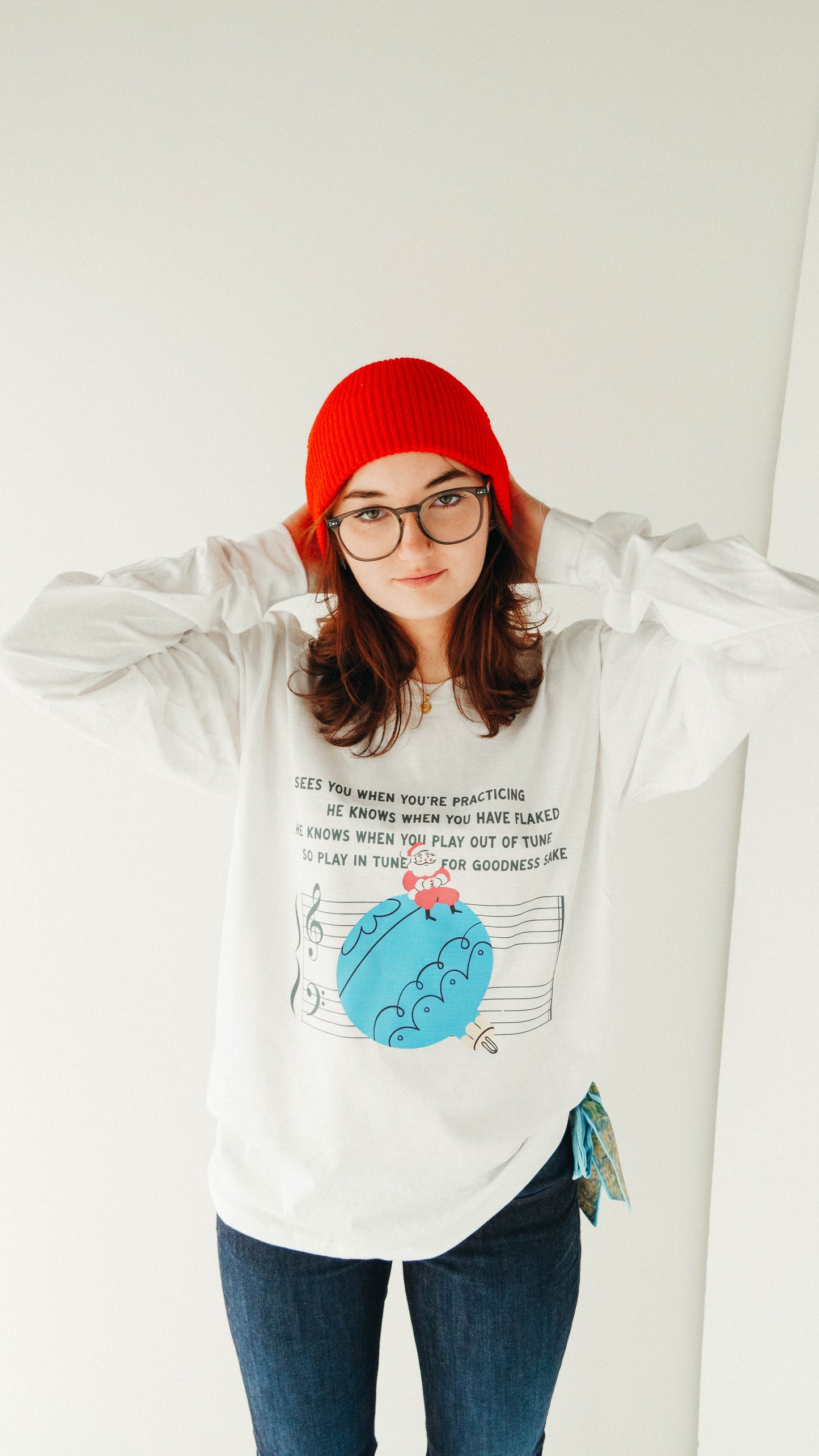 PLAY IN TUNE CHRISTMAS LONG SLEEVE TSHIRT