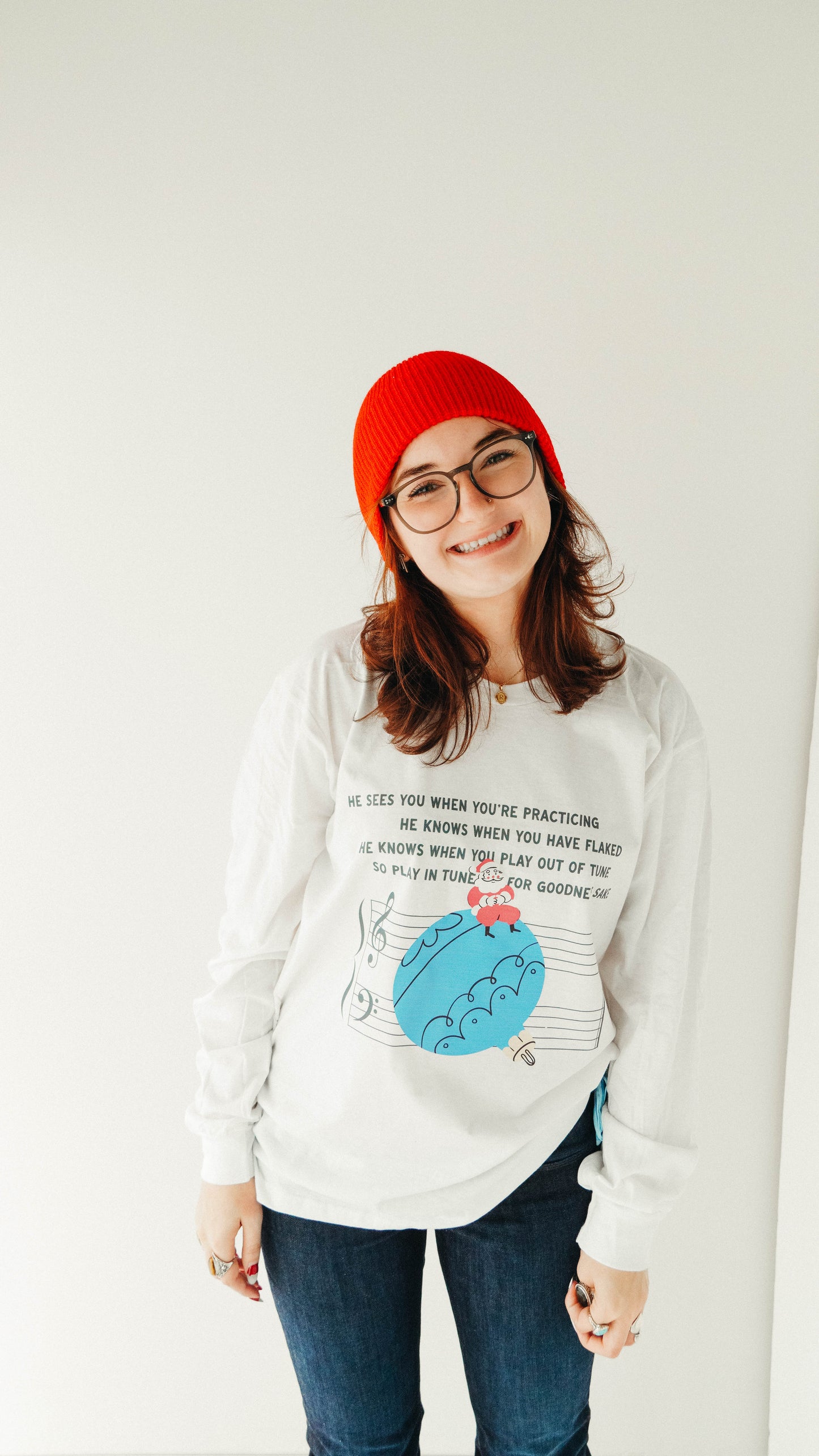 PLAY IN TUNE CHRISTMAS LONG SLEEVE TSHIRT