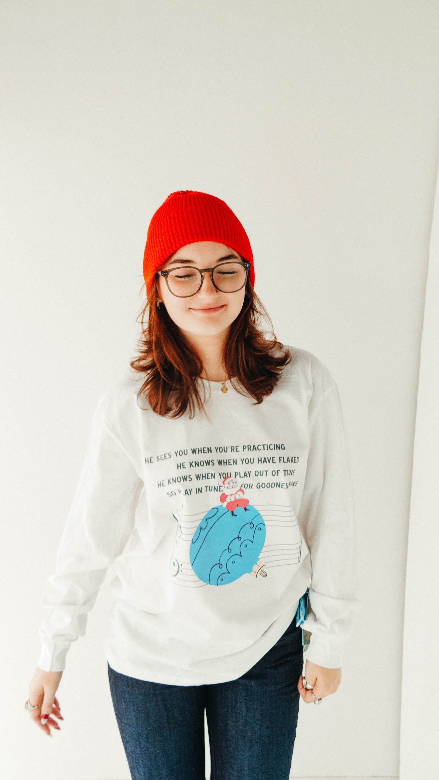 PLAY IN TUNE CHRISTMAS LONG SLEEVE TSHIRT