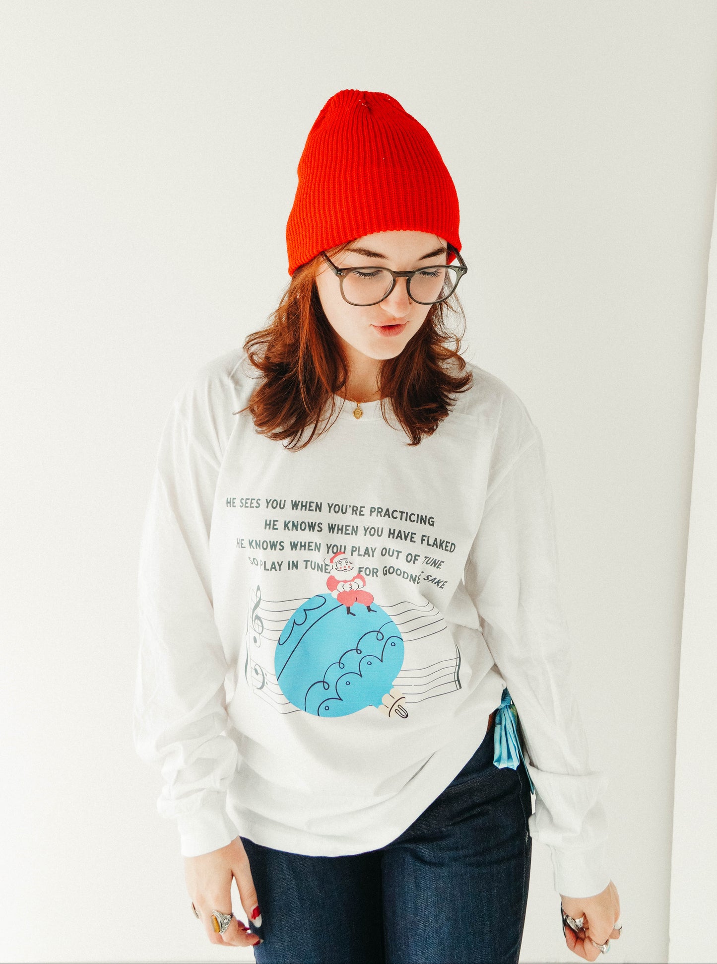 PLAY IN TUNE CHRISTMAS LONG SLEEVE TSHIRT
