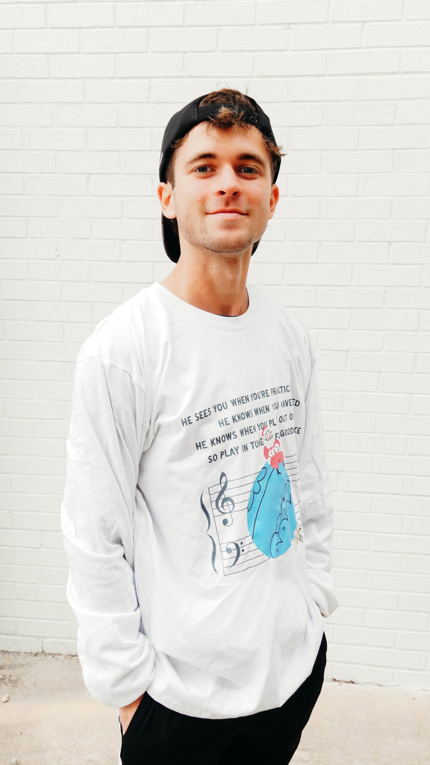 PLAY IN TUNE CHRISTMAS LONG SLEEVE TSHIRT