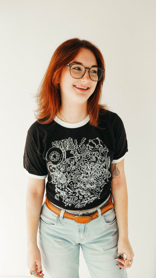 RETRO DOODLE MARCHING BAND TSHIRT