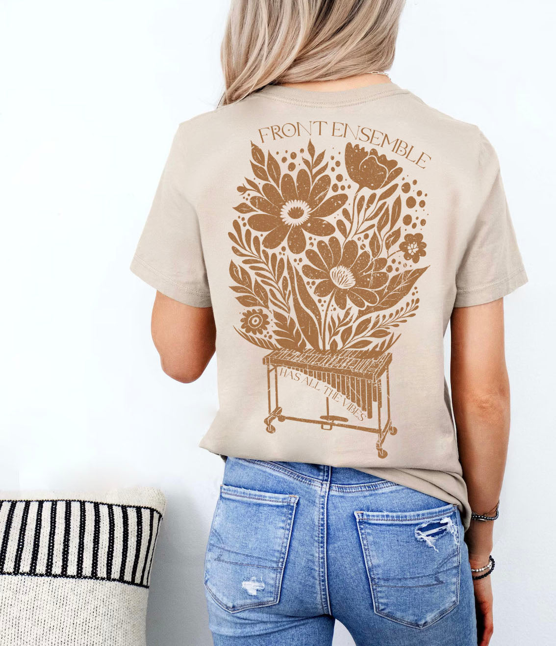 FRONT ENSEMBLE HAS ALL THE VIBES TSHIRT