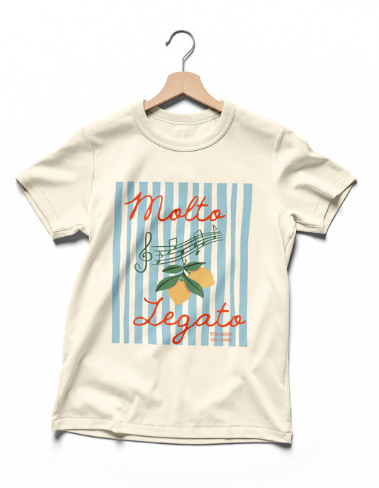 MOLTO LEGATO MUSICAL TSHIRT, MARCHING BAND SHIRT, ALMAFIE COAST, MUSICAL ITALIAN PHRASES