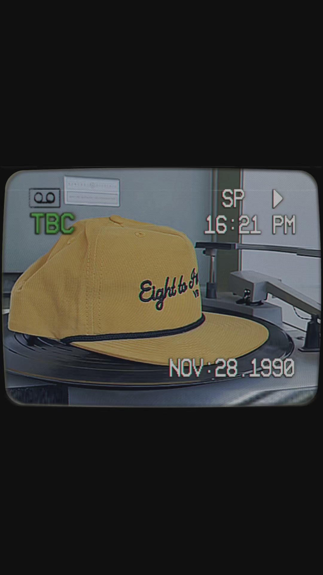 hats on a turn table