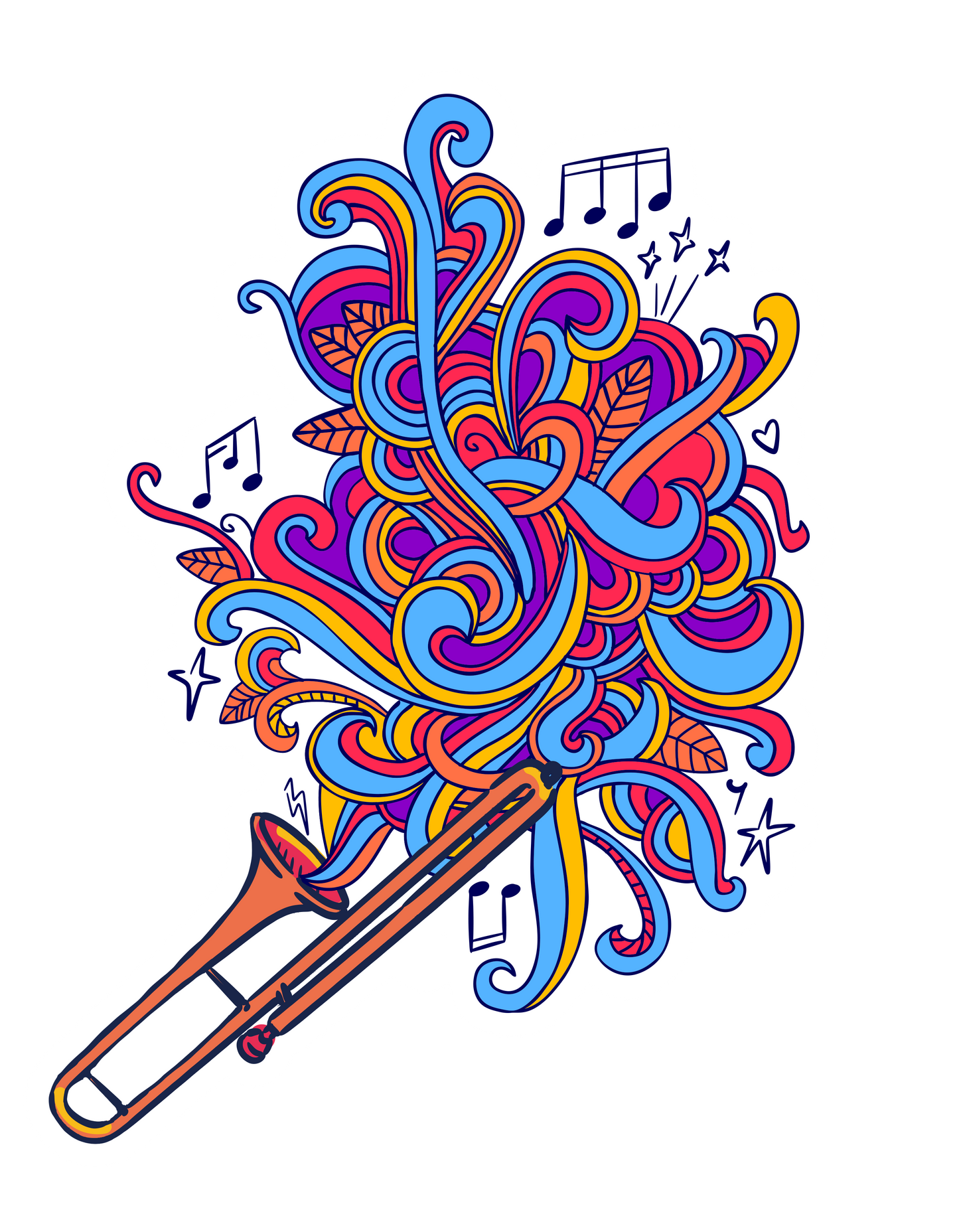 TROMBONE STICKER